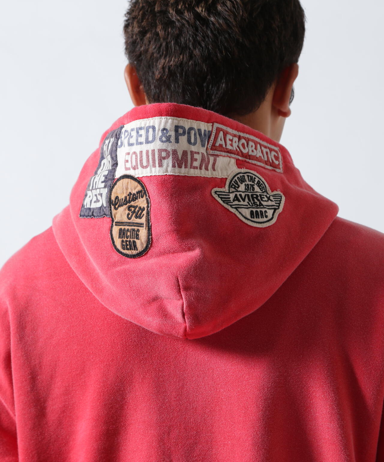 A.A.R.C》PATCHED SWEAT HOODIE | AVIREX（アヴィレックス