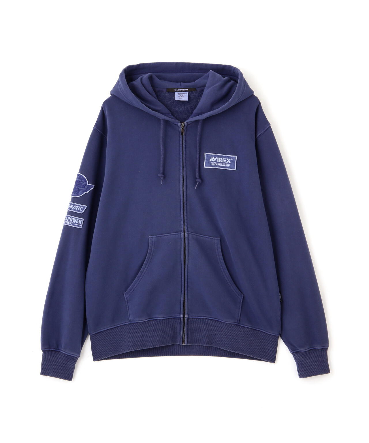 《50th Anniversary》FADE WASH ZIP UP PARKA