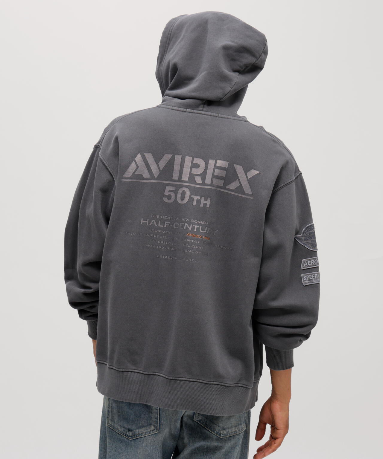 50th Anniversary》FADE WASH ZIP UP PARKA | AVIREX（アヴィレックス
