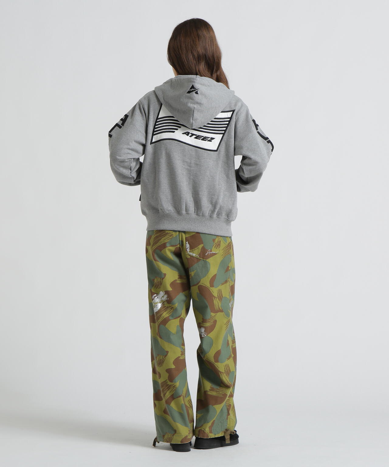 AVIREX × ATEEZ / SLEEVE LOGO PARKA | AVIREX（アヴィレックス