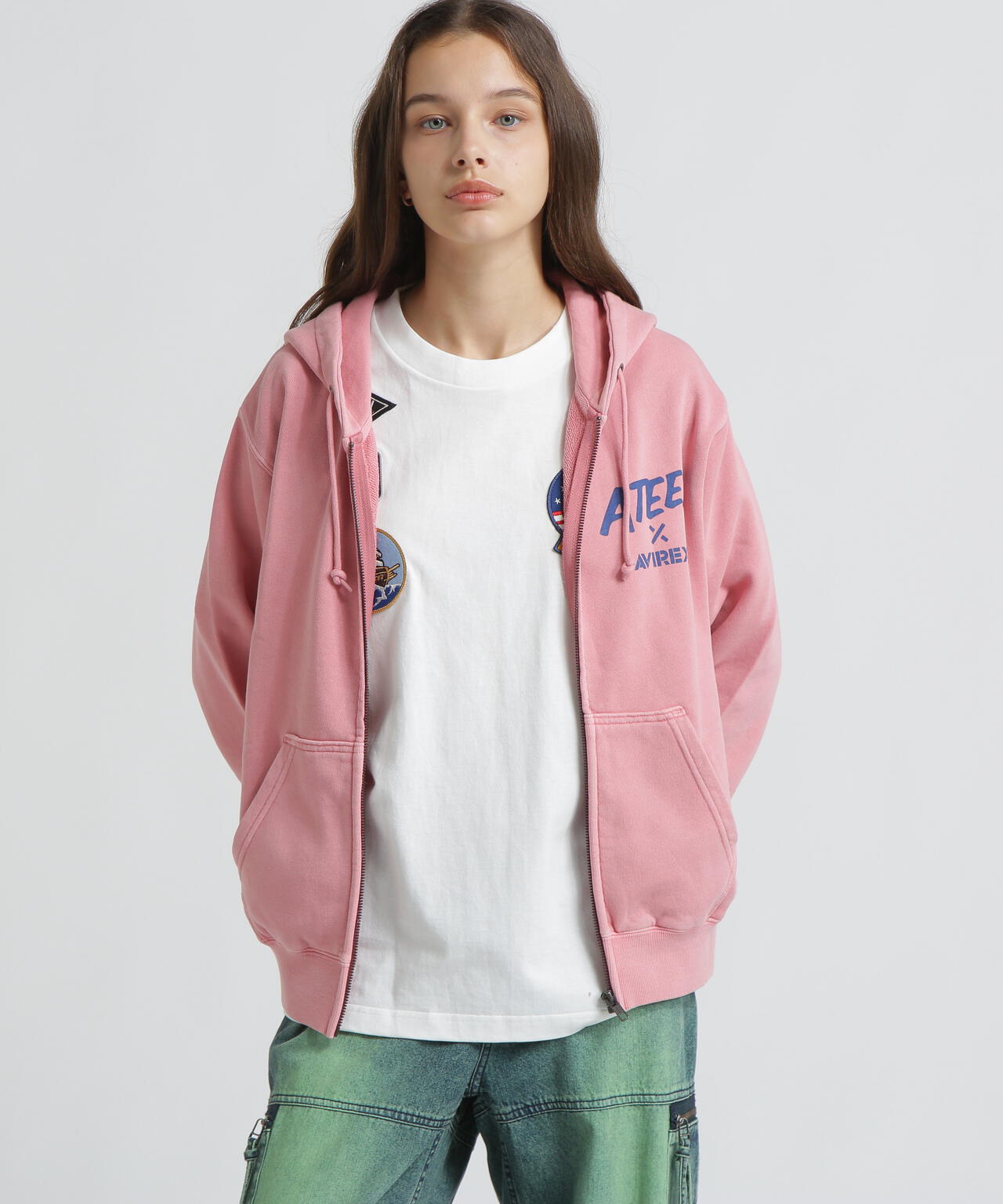 AVIREX × ATEEZ / FADE WASH PARKA ”ADVENTURE” | AVIREX