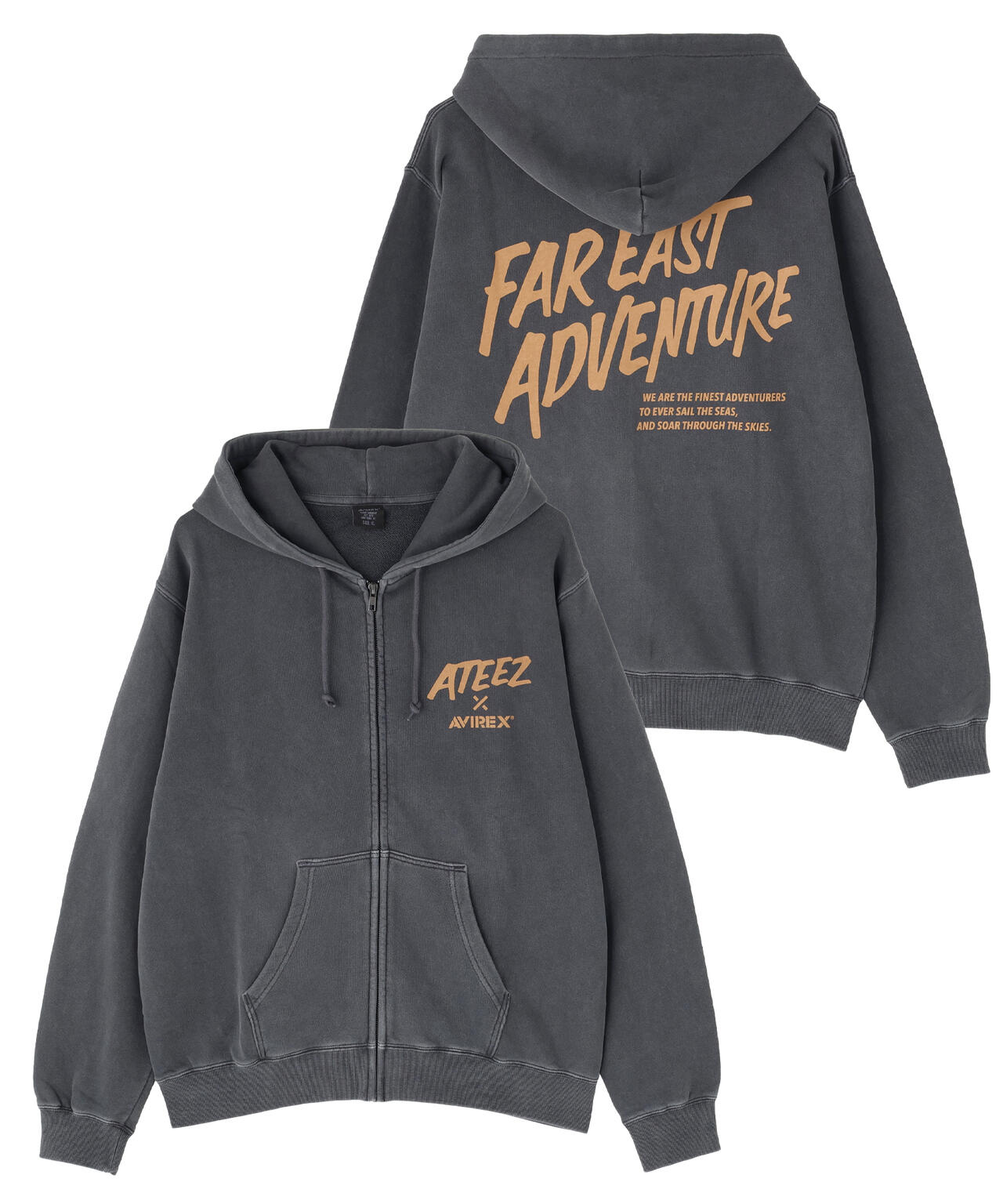 AVIREX × ATEEZ / FADE WASH PARKA ”ADVENTURE”