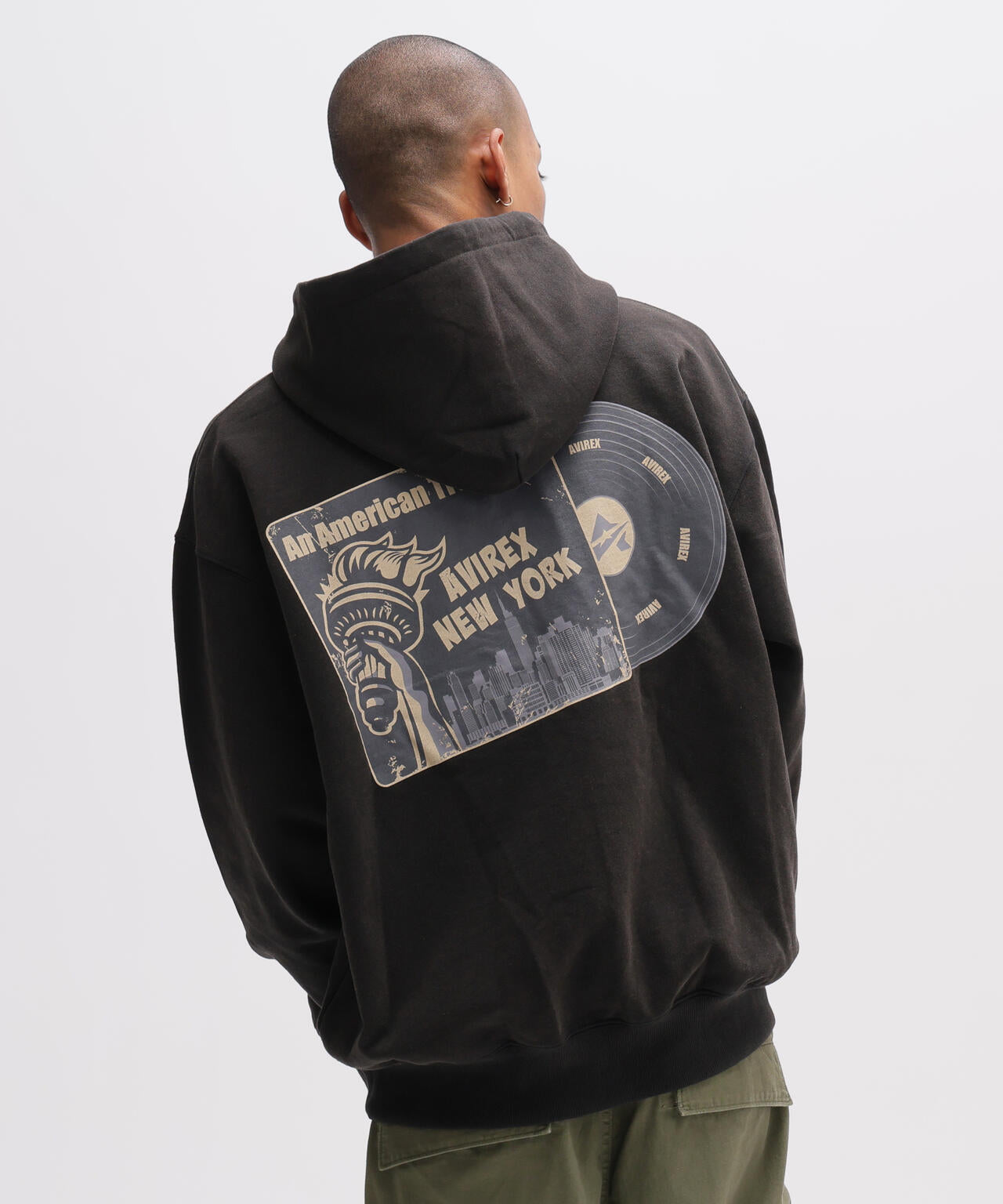 AVIREX F-35 Lightning II パーカーブラック未使用タグ付き WEB&DEPOT限定》RECORD DESIGN PARKA 2 | AVIREX（アヴィレックス