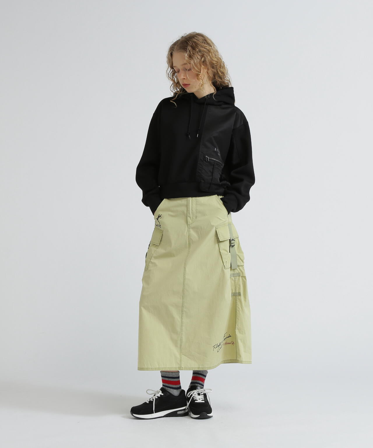 NYLON PATCH COMBI PARKA/ナイロンパッチコンビパーカー