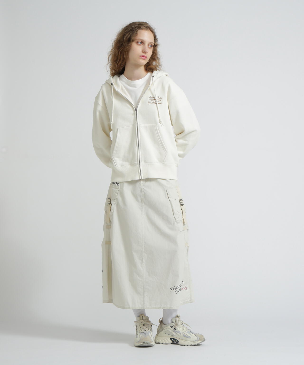 《WOMAN》AVIREX 50th VARSITY PARKA/バーシティーパーカー