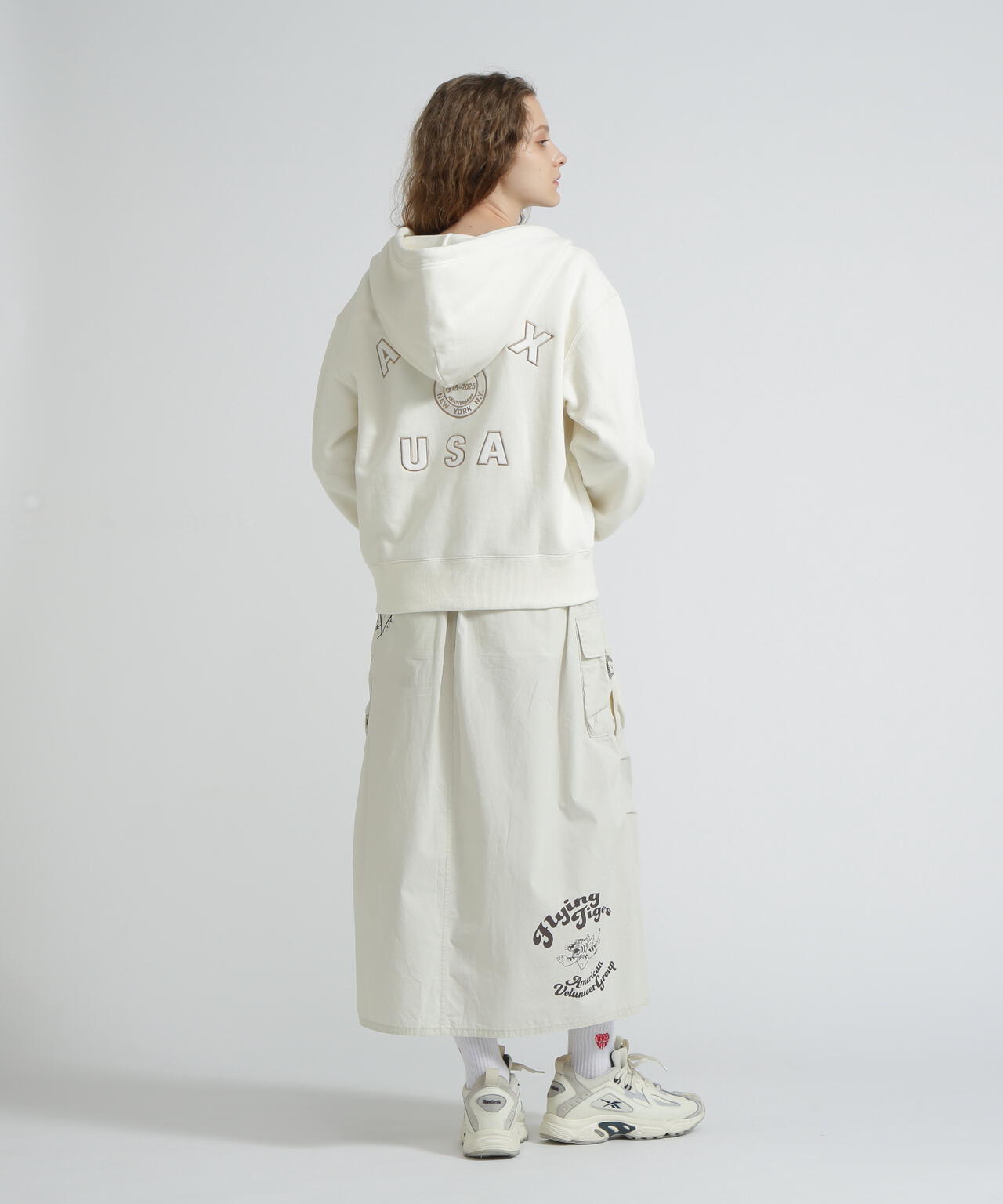 《WOMAN》AVIREX 50th VARSITY PARKA/バーシティーパーカー