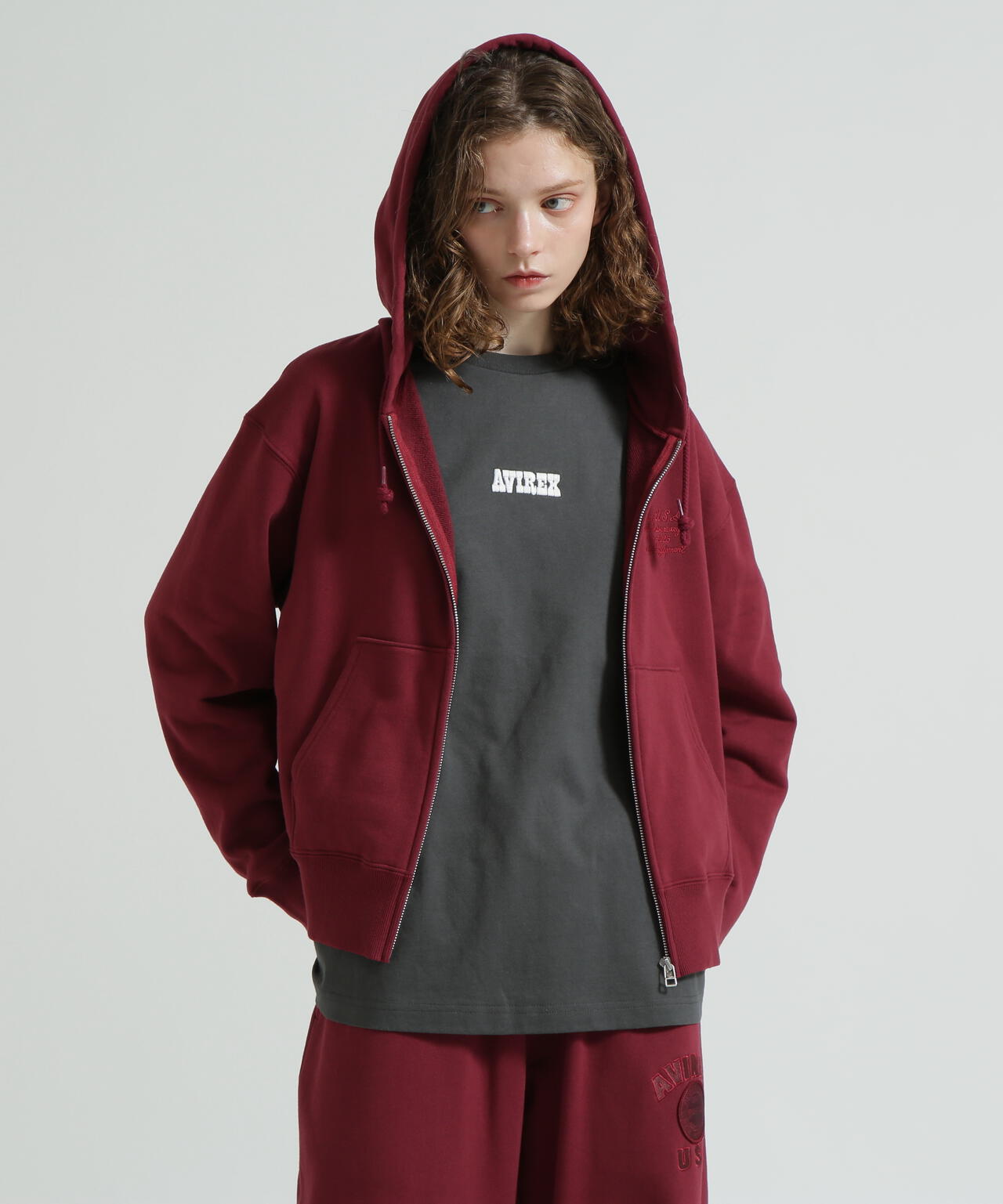 《WOMAN》AVIREX 50th VARSITY PARKA/バーシティーパーカー