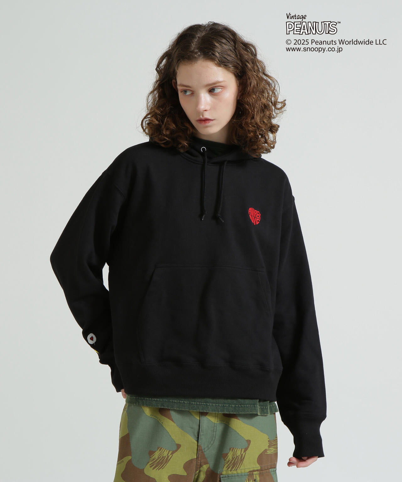 《AVIREX × PEANUTS》PULLOVER PARKA / プルオーバーパーカー / ピーナッツ / アヴィレックス