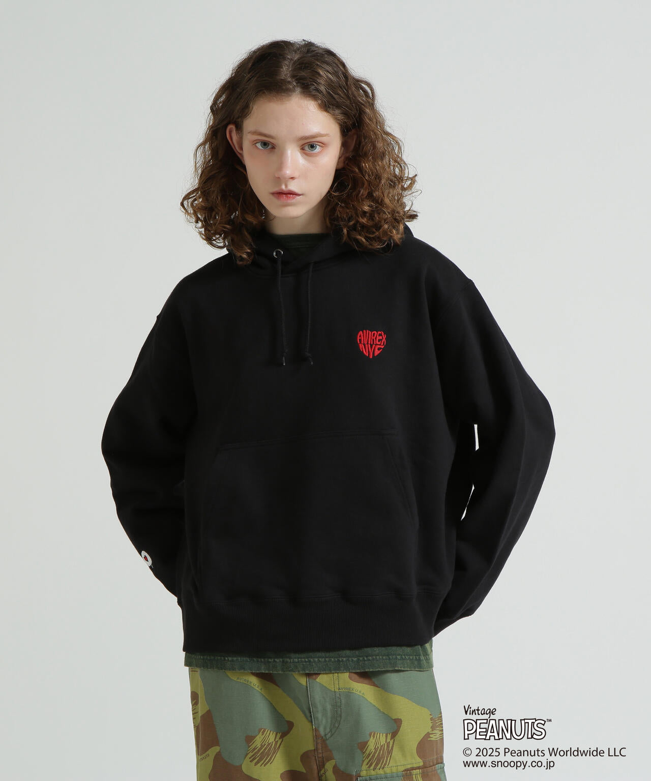 《AVIREX × PEANUTS》PULLOVER PARKA / プルオーバーパーカー / ピーナッツ / アヴィレックス