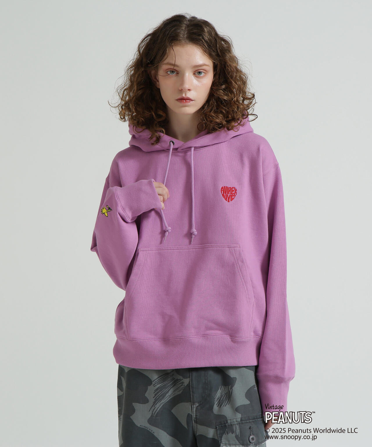 《AVIREX × PEANUTS》PULLOVER PARKA / プルオーバーパーカー / ピーナッツ / アヴィレックス