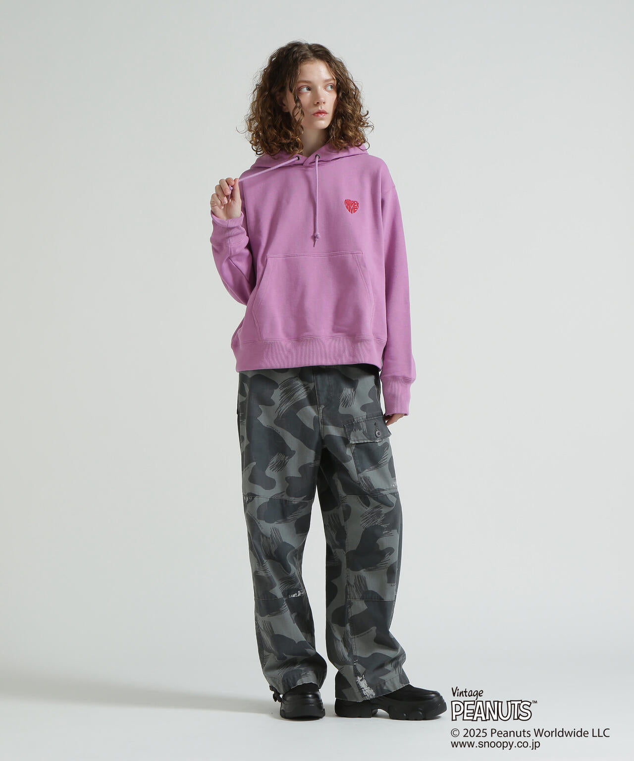 《AVIREX × PEANUTS》PULLOVER PARKA / プルオーバーパーカー / ピーナッツ / アヴィレックス