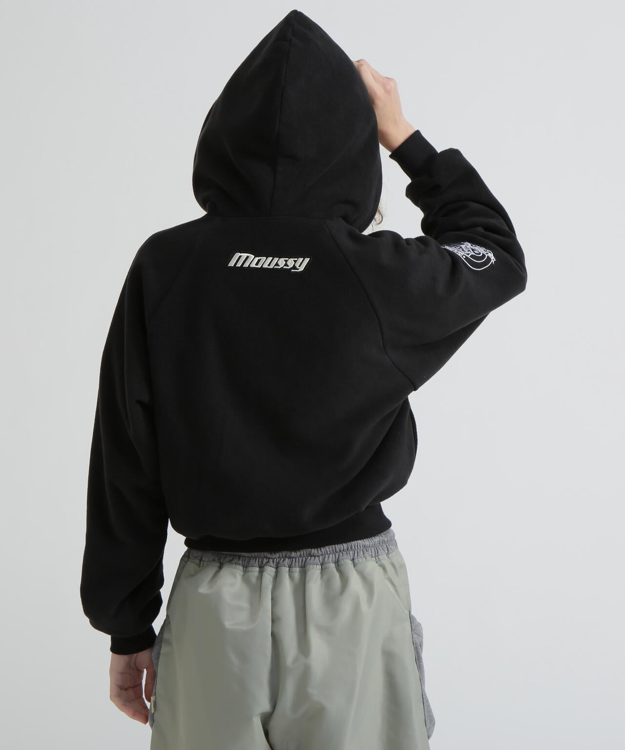 《AVIREX×MOUSSY》FLEECE HOODIE