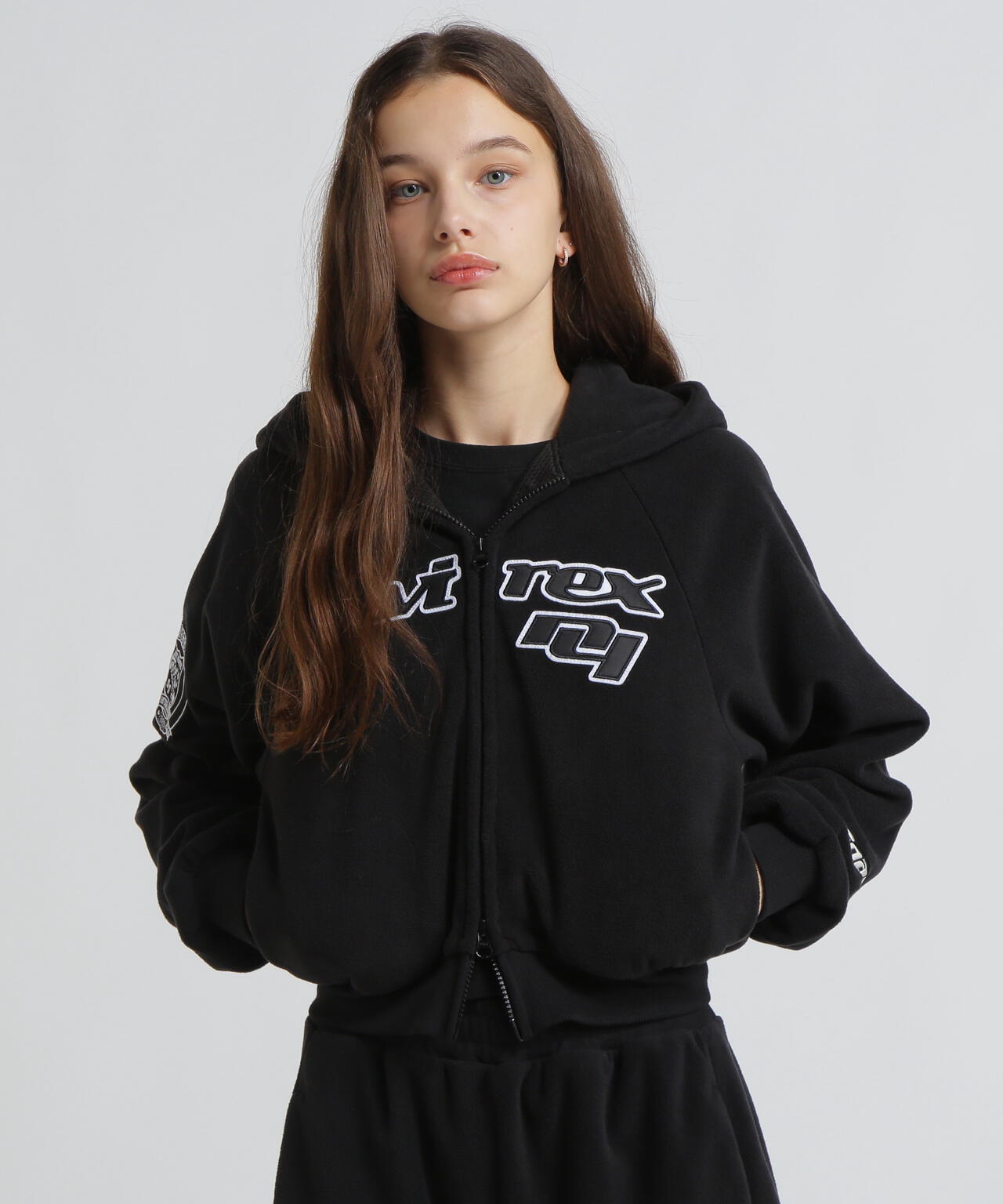 《AVIREX×MOUSSY》FLEECE HOODIE