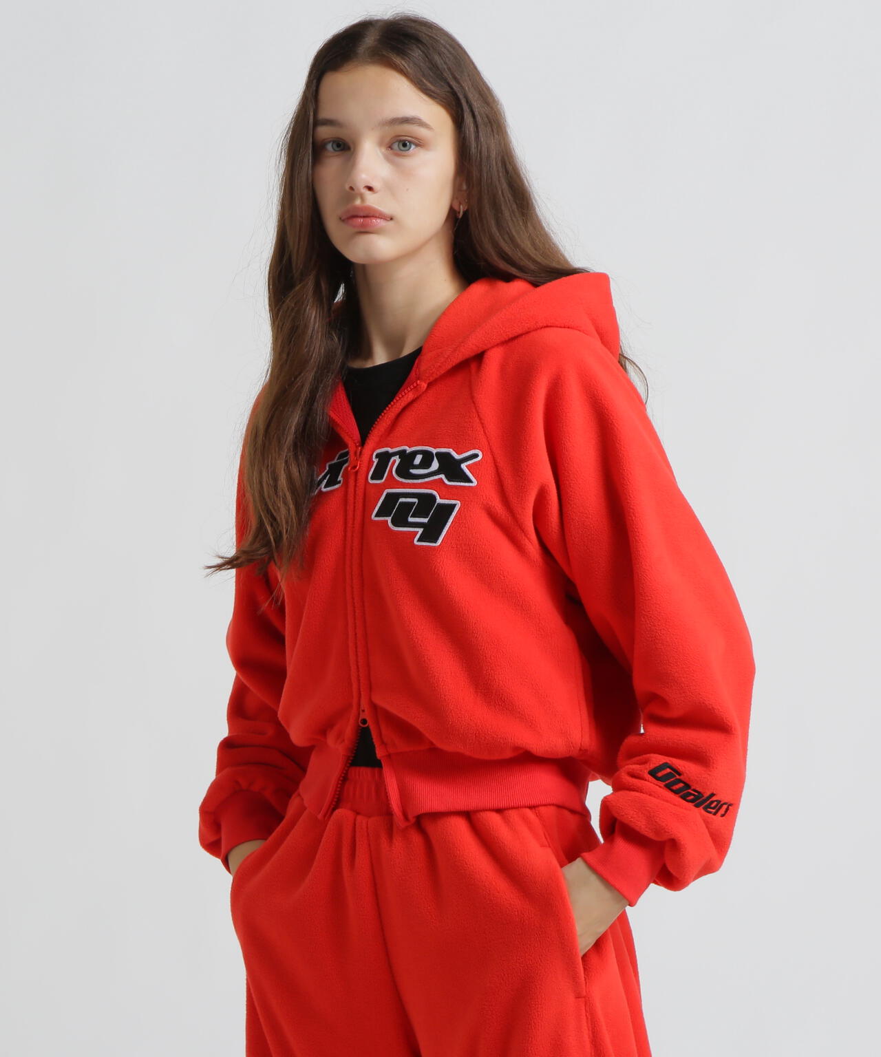 《AVIREX×MOUSSY》FLEECE HOODIE