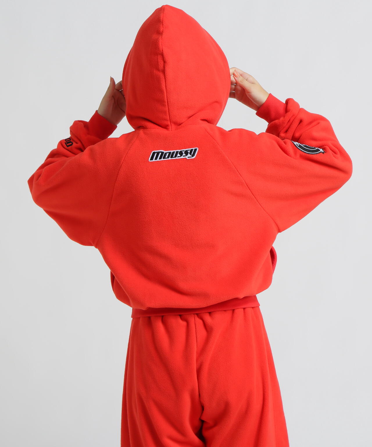 《AVIREX×MOUSSY》FLEECE HOODIE