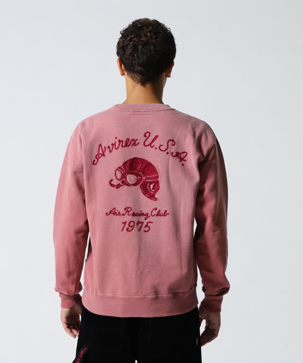 《A.A.R.C》EMB CREWNECK SWEAT