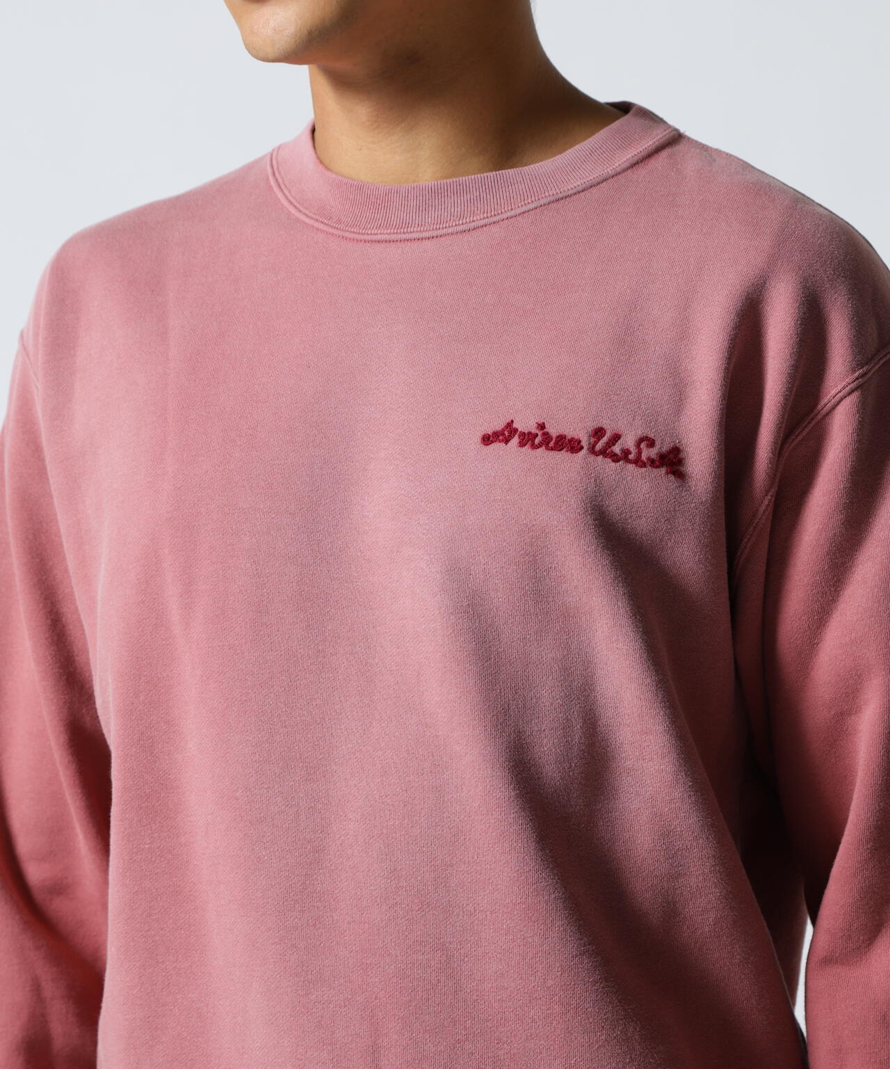 《A.A.R.C》EMB CREWNECK SWEAT
