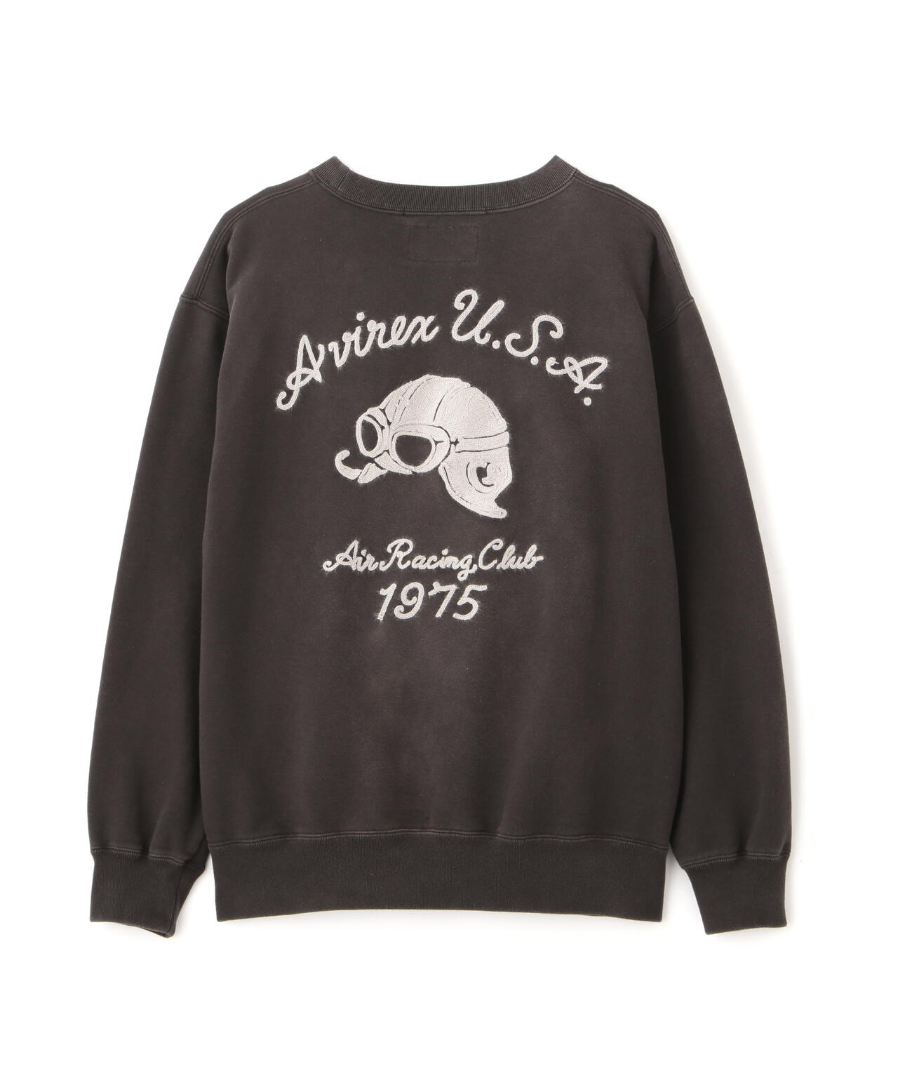 A.A.R.C》EMB CREWNECK SWEAT | AVIREX（アヴィレックス） ｜【公式