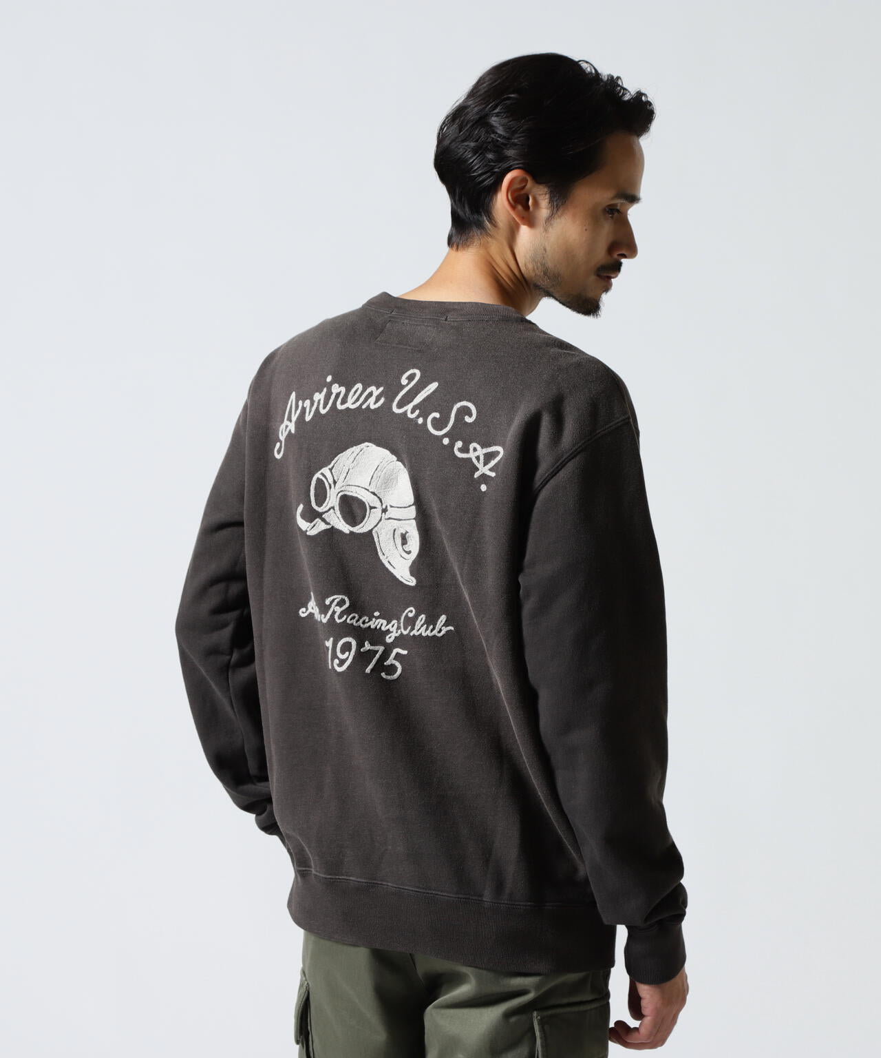 A.A.R.C》EMB CREWNECK SWEAT | AVIREX（アヴィレックス） ｜【公式
