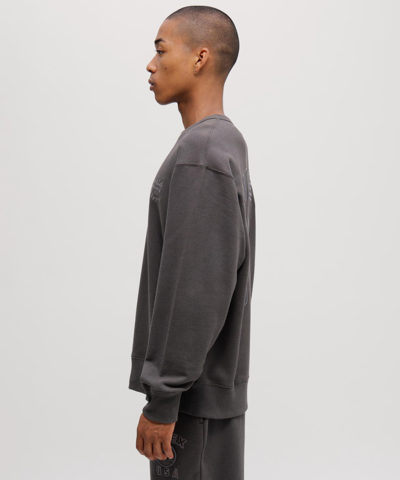 AVIREX 50th VARSITY CREWNECK SWEAT