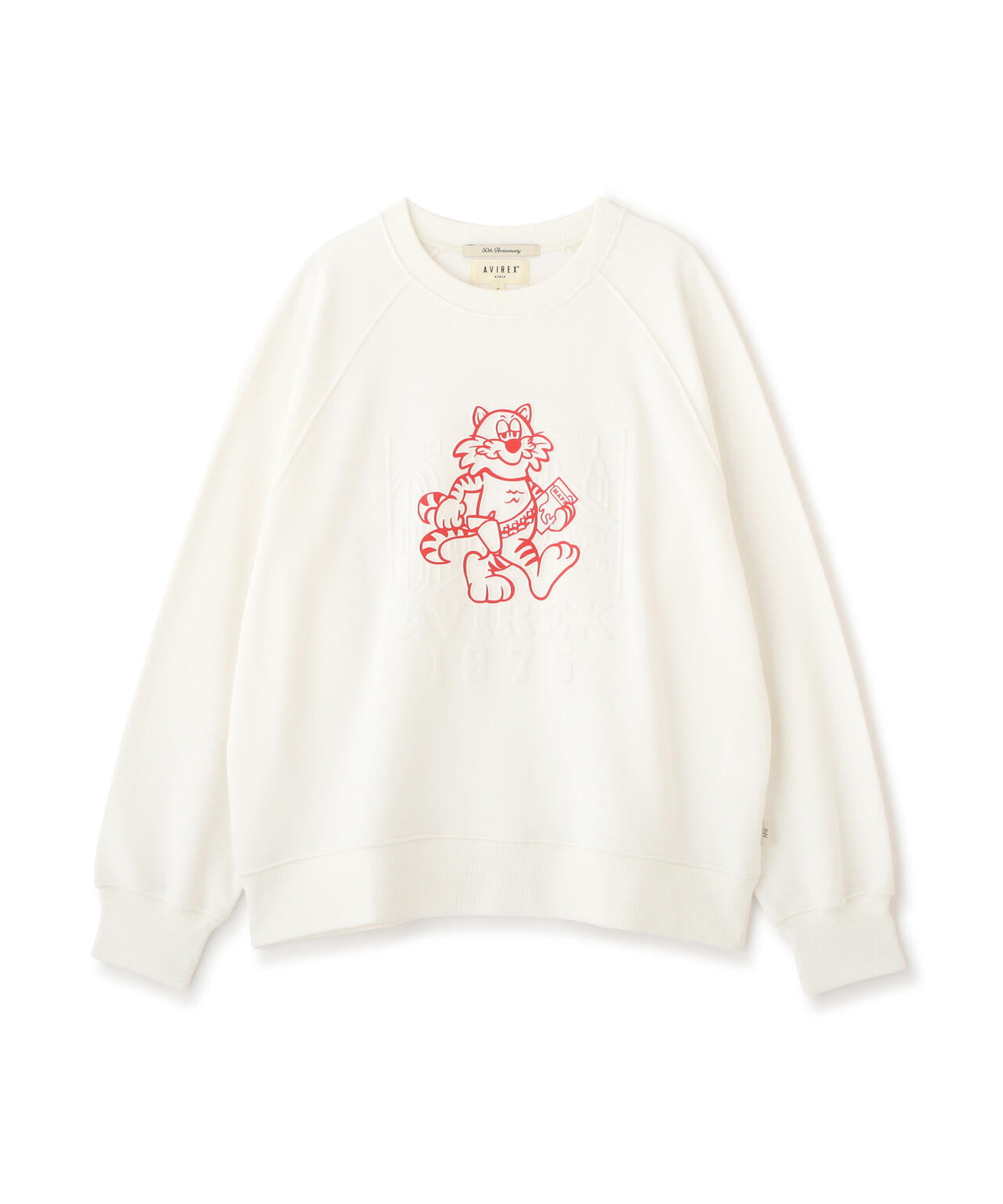 EMBOSS TOMCAT SWEAT/エンボストムキャットスウェット | AVIREX