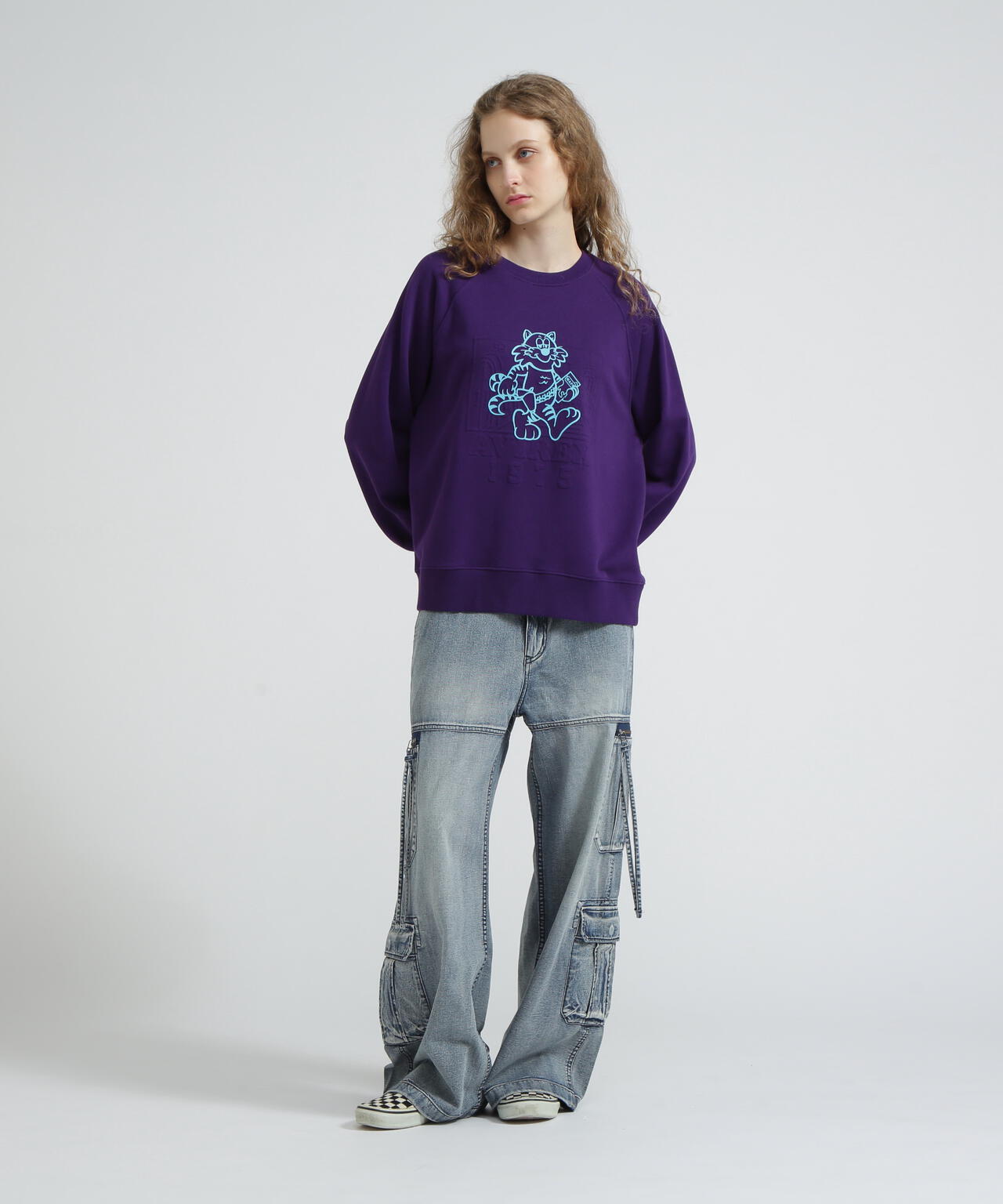 EMBOSS TOMCAT SWEAT/エンボストムキャットスウェット