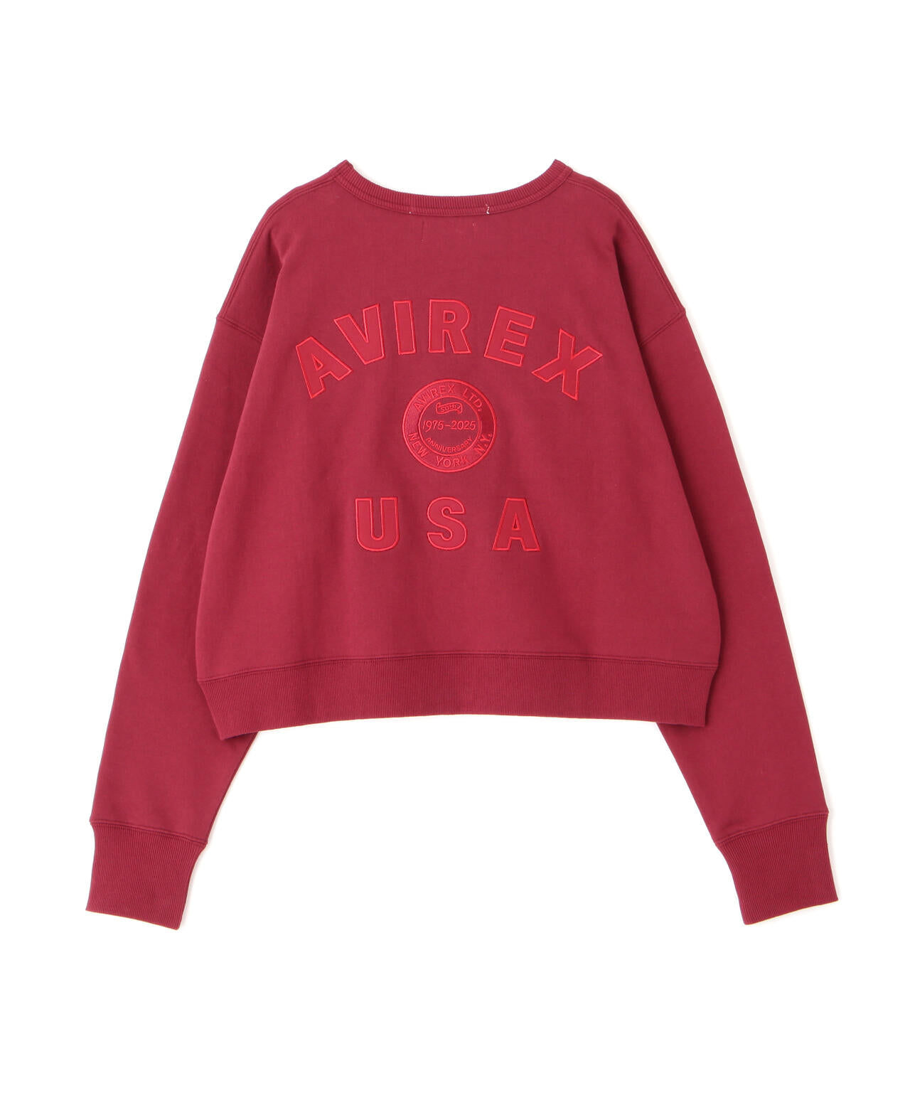 《WOMAN》AVIREX 50th VARSITY CREW SWAET/バーシティークルーネックスウェット