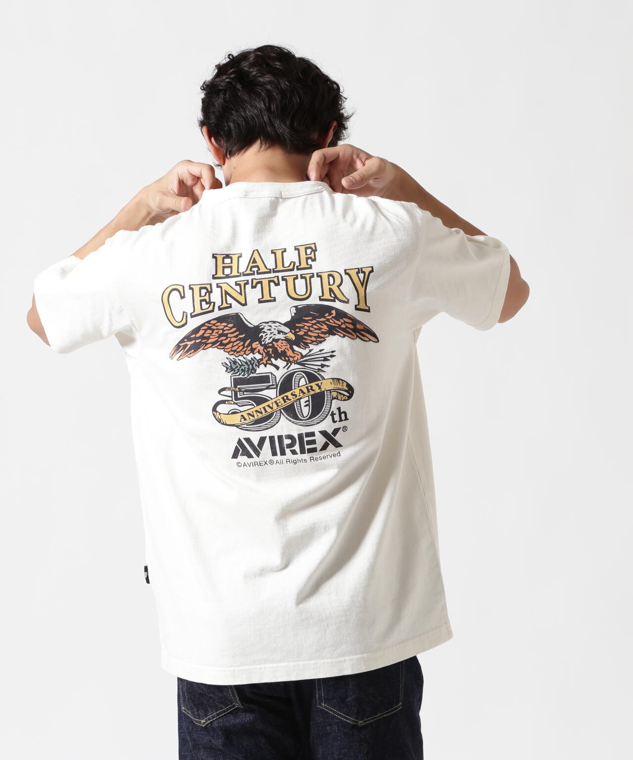 AVIREX HALF CENTURY 50th ネックレス AVIREX × J.H.M CO.，LTD.》50th SIGNET NECKLACE | AVIREX