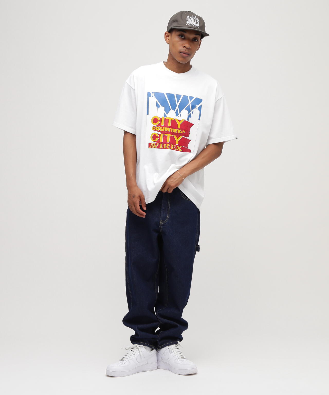 《AVIREX × CITY COUNTRY CITY》SIGNATURE T-SHIRT
