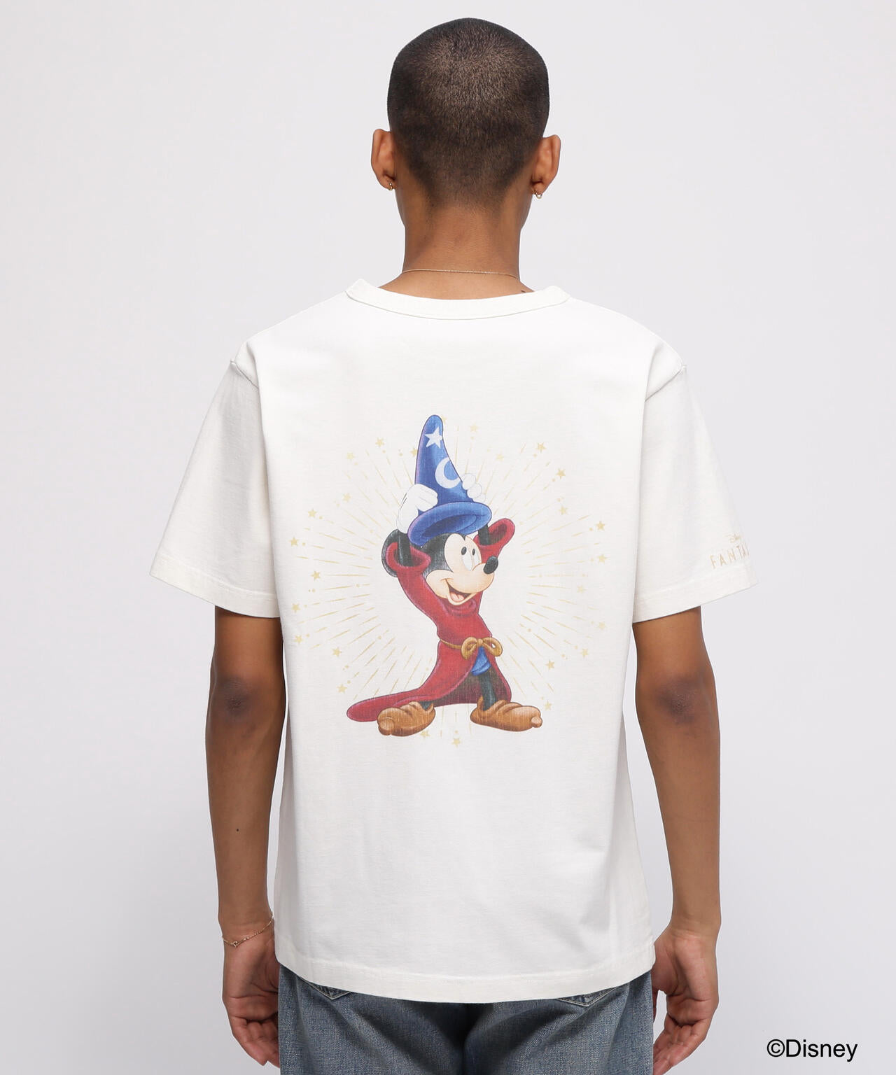 Disney Collection》FANTASIA / MICKEY MOUSE / PRINT T-SHIRT