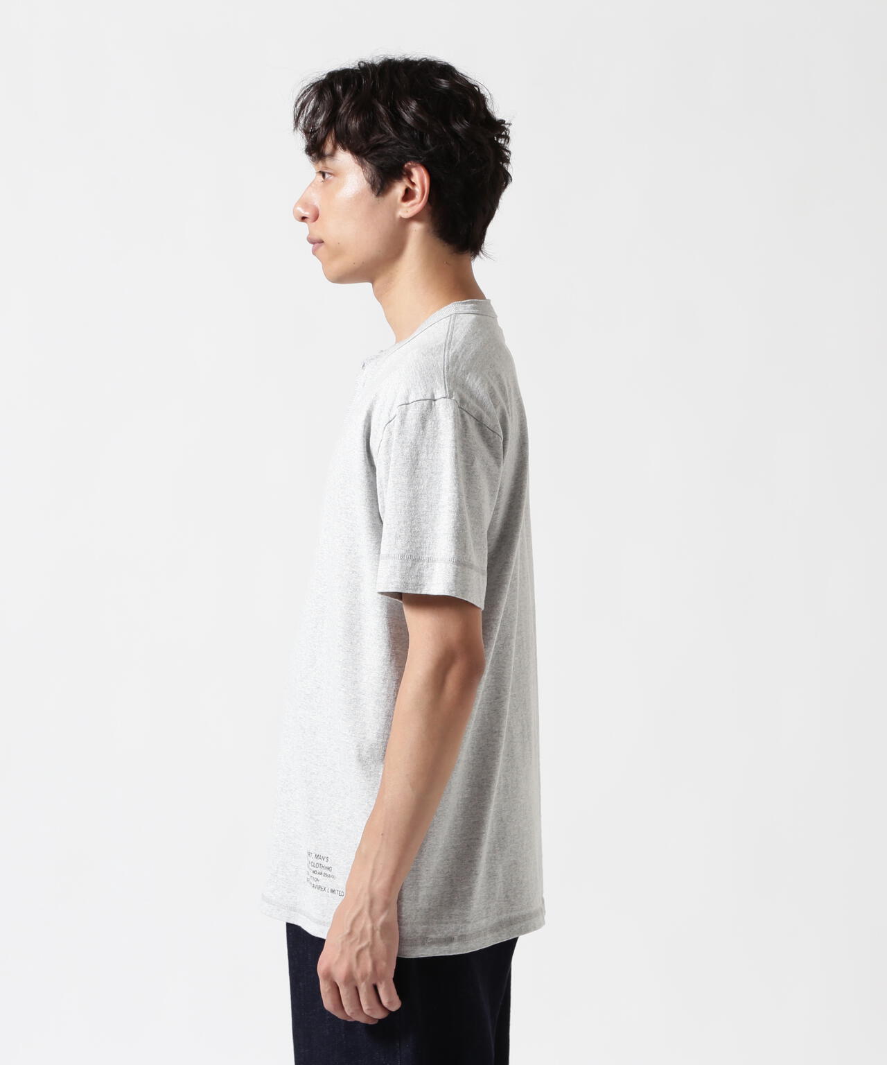 《直営店限定》HENRY NECK UNDER T-SHIRT