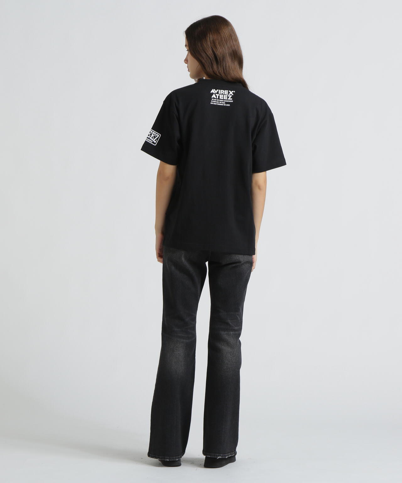 新品　黄耀明 アンソニー・ウォン Anthony　Wong ライブ限定Tシャツ AVIREX × ATEEZ / WAPPEN T-SHIRT ”ATINY” | AVIREX