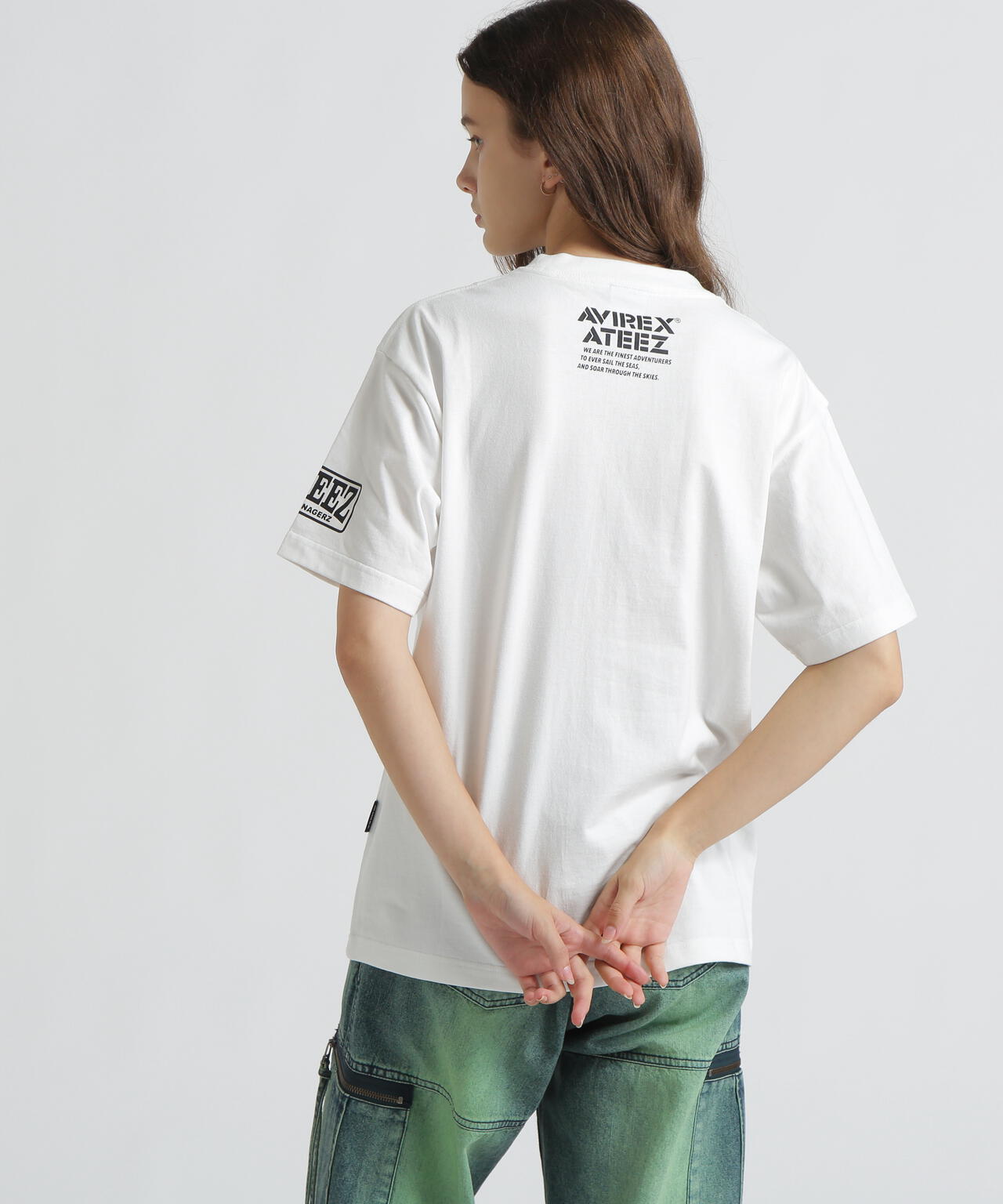 AVIREX × ATEEZ / WAPPEN T-SHIRT ”ATINY” | AVIREX