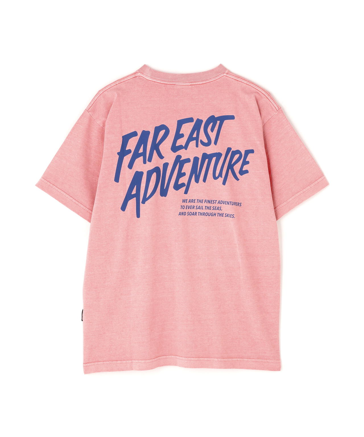 AVIREX × ATEEZ / FADE WASH PRINT T-SHIRT ”ADVENTURE”