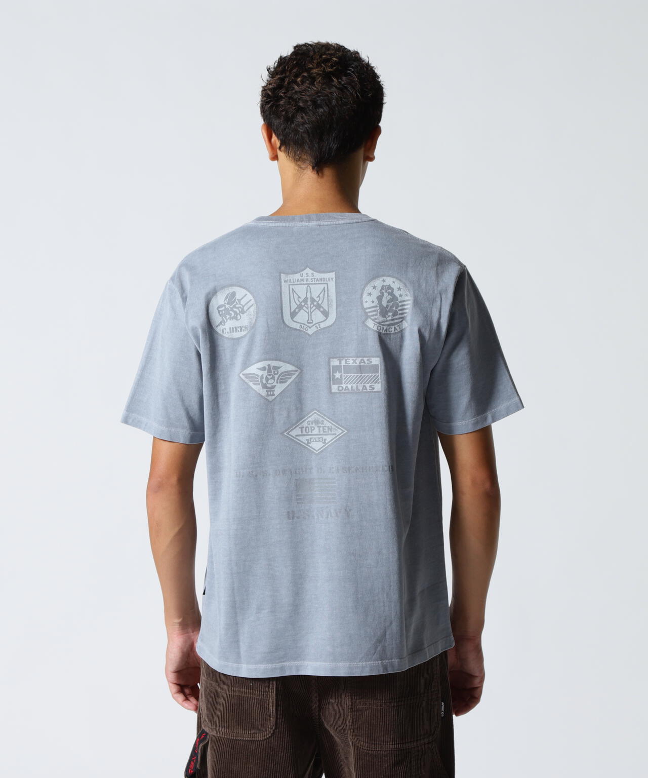 《直営店限定》FADE WASH TOP GUN T-SHIRT