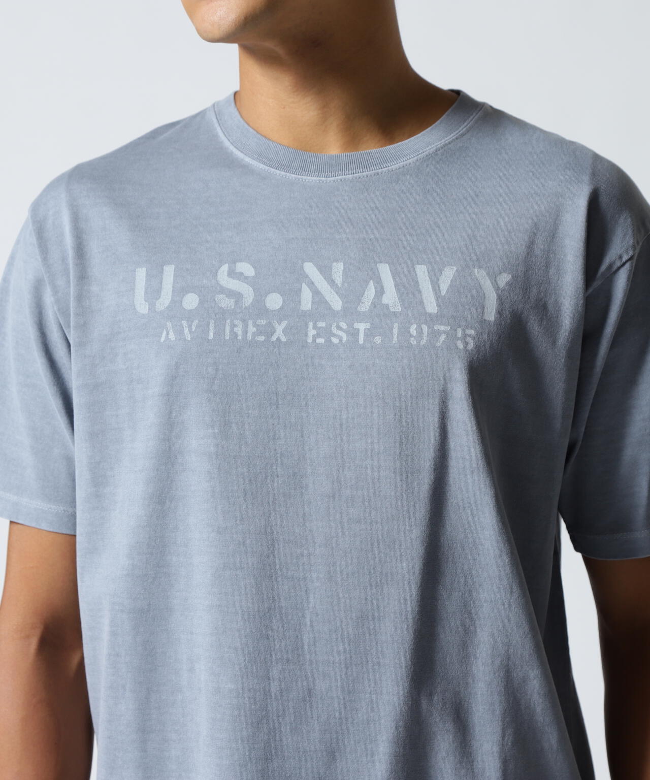 直営店限定》FADE WASH TOP GUN T-SHIRT | AVIREX（アヴィレックス