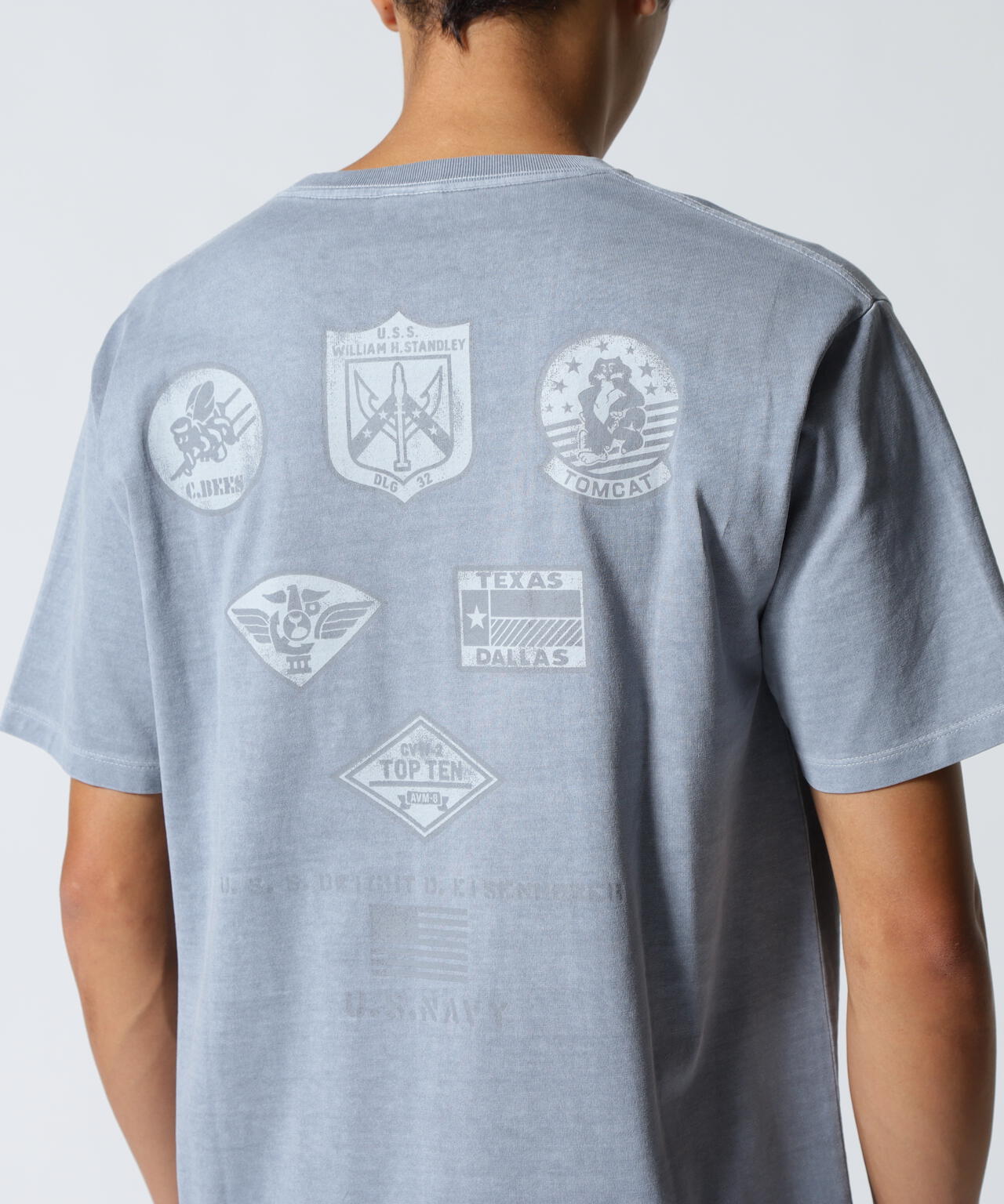 《直営店限定》FADE WASH TOP GUN T-SHIRT