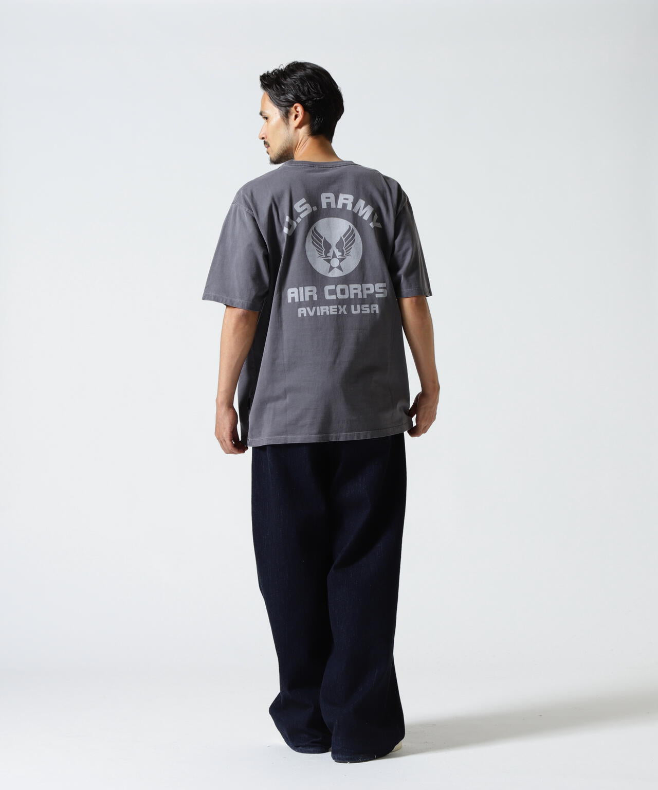 直営店限定》FADE WASH AIR CORPS T-SHIRT | AVIREX（アヴィレックス