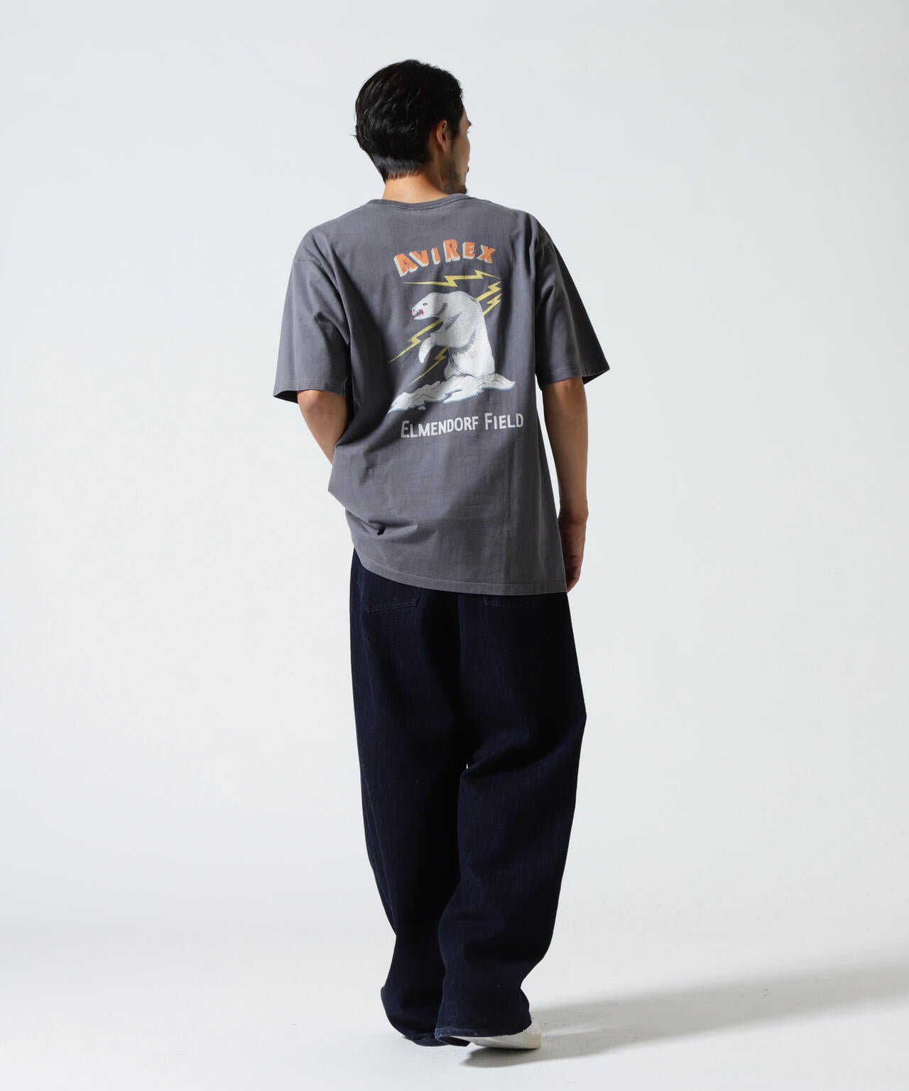 直営店限定》FADE WASH ALASKA T-SHIRT | AVIREX（アヴィレックス