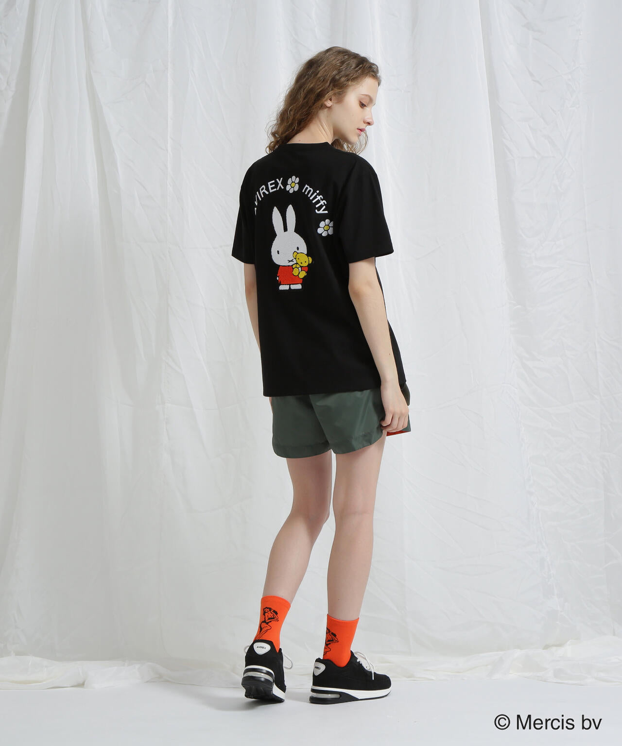 《AVIREX×miffy》WEB限定 SAGARA T-SHIRT/アヴィレックス×ミッフィー サガラTシャツ