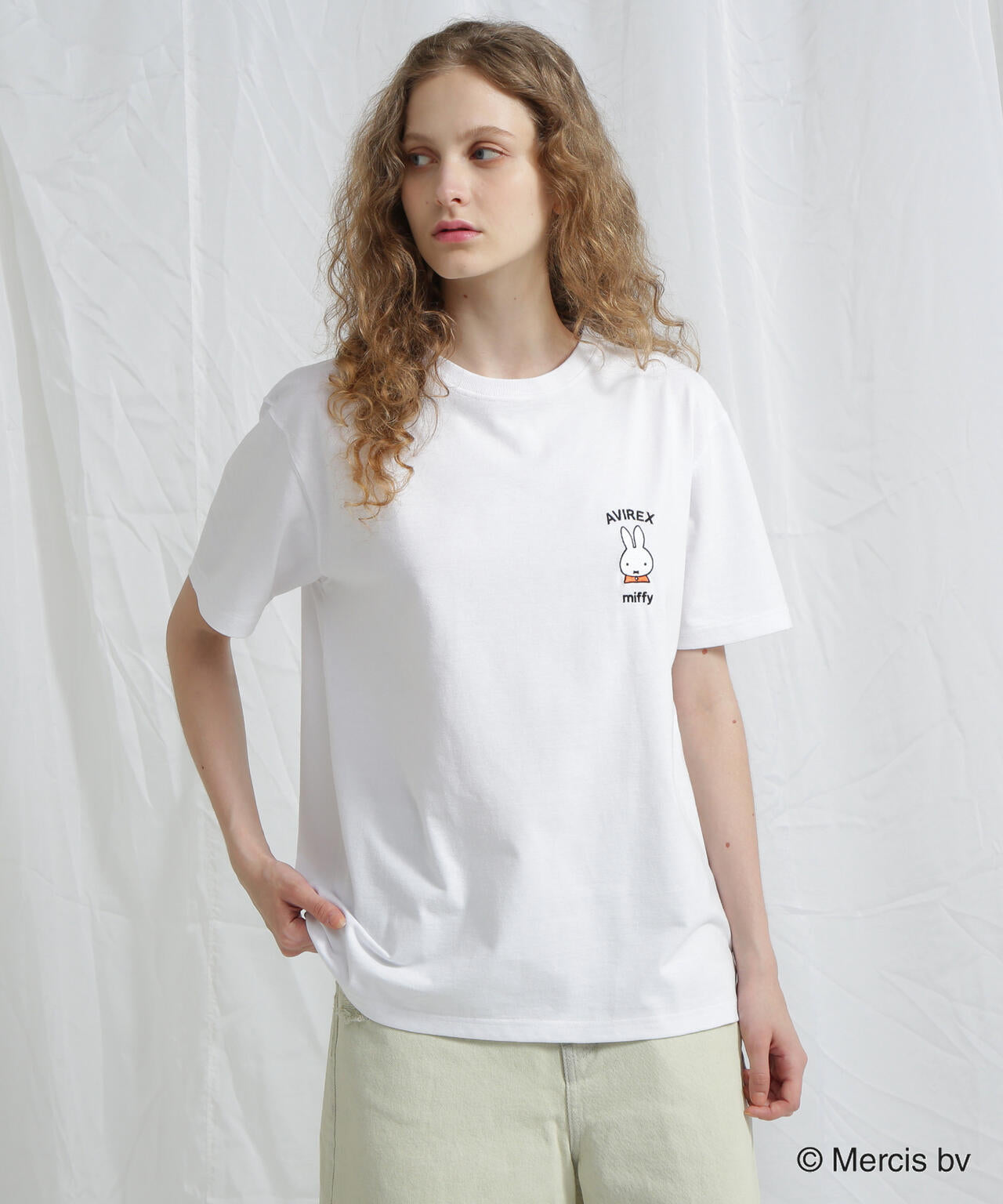 AVIREX×miffy》WEB限定 SAGARA T-SHIRT/アヴィレックス×ミッフィー