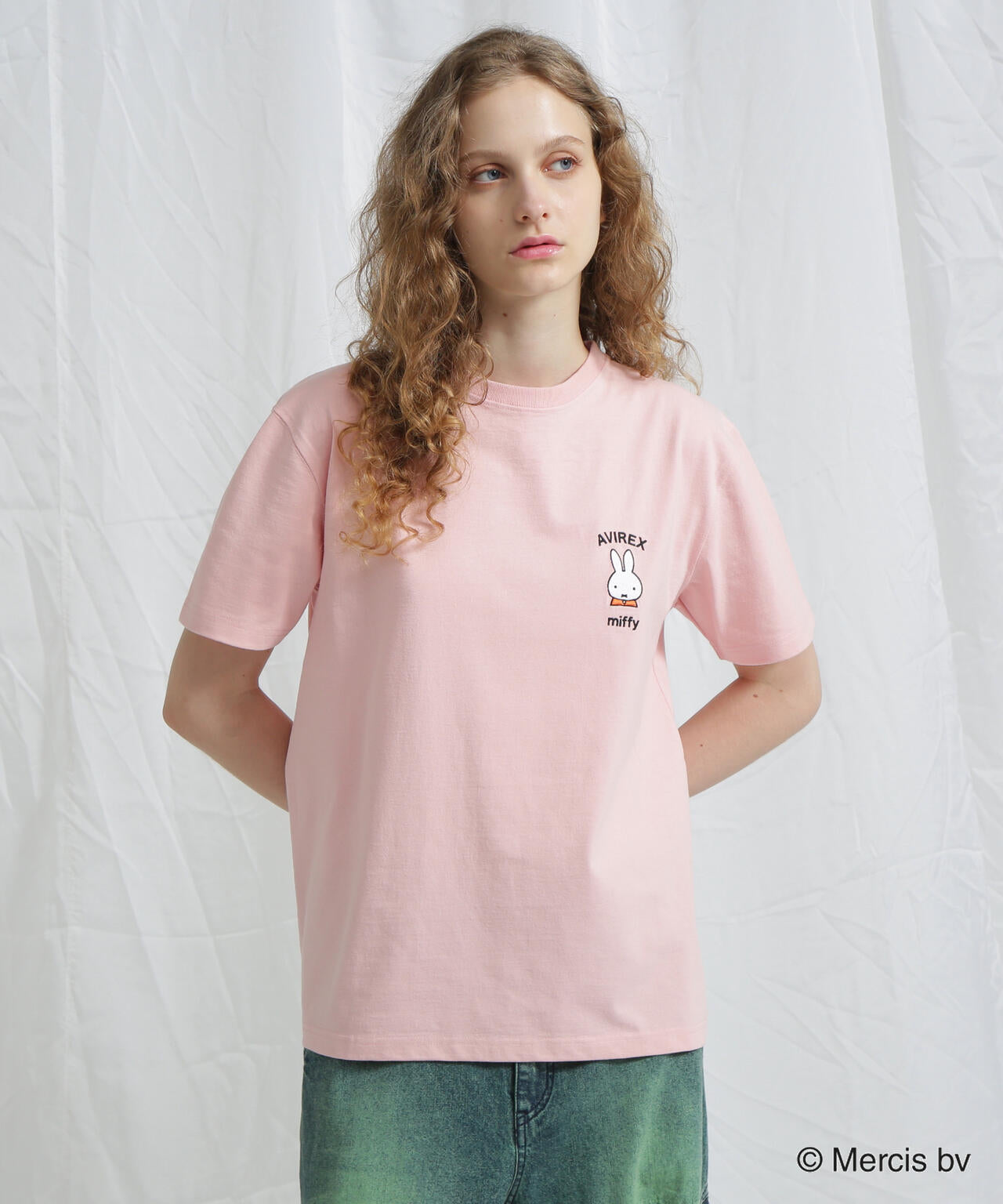 《AVIREX×miffy》WEB限定 SAGARA T-SHIRT/アヴィレックス×ミッフィー サガラTシャツ