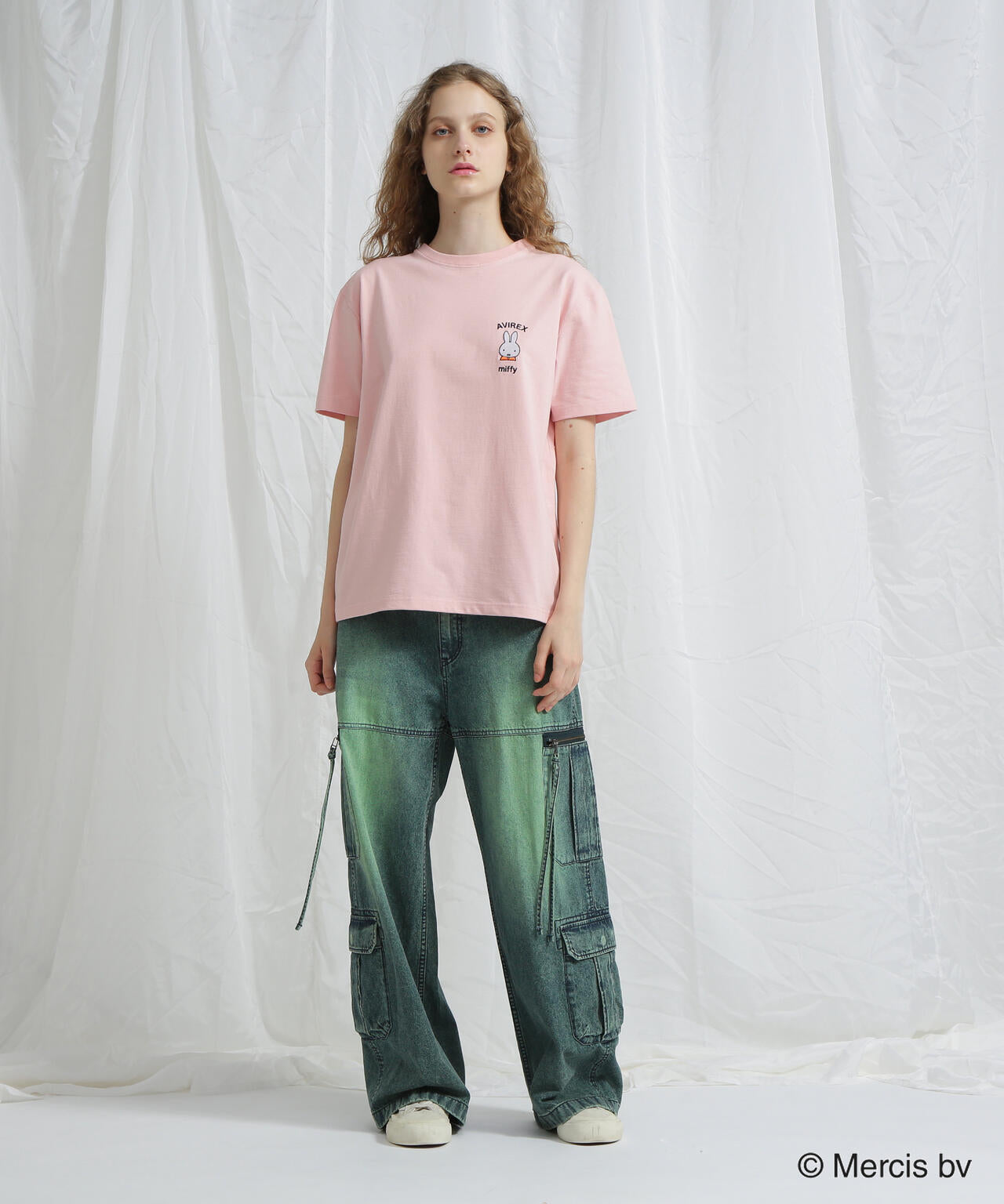 《AVIREX×miffy》WEB限定 SAGARA T-SHIRT/アヴィレックス×ミッフィー サガラTシャツ