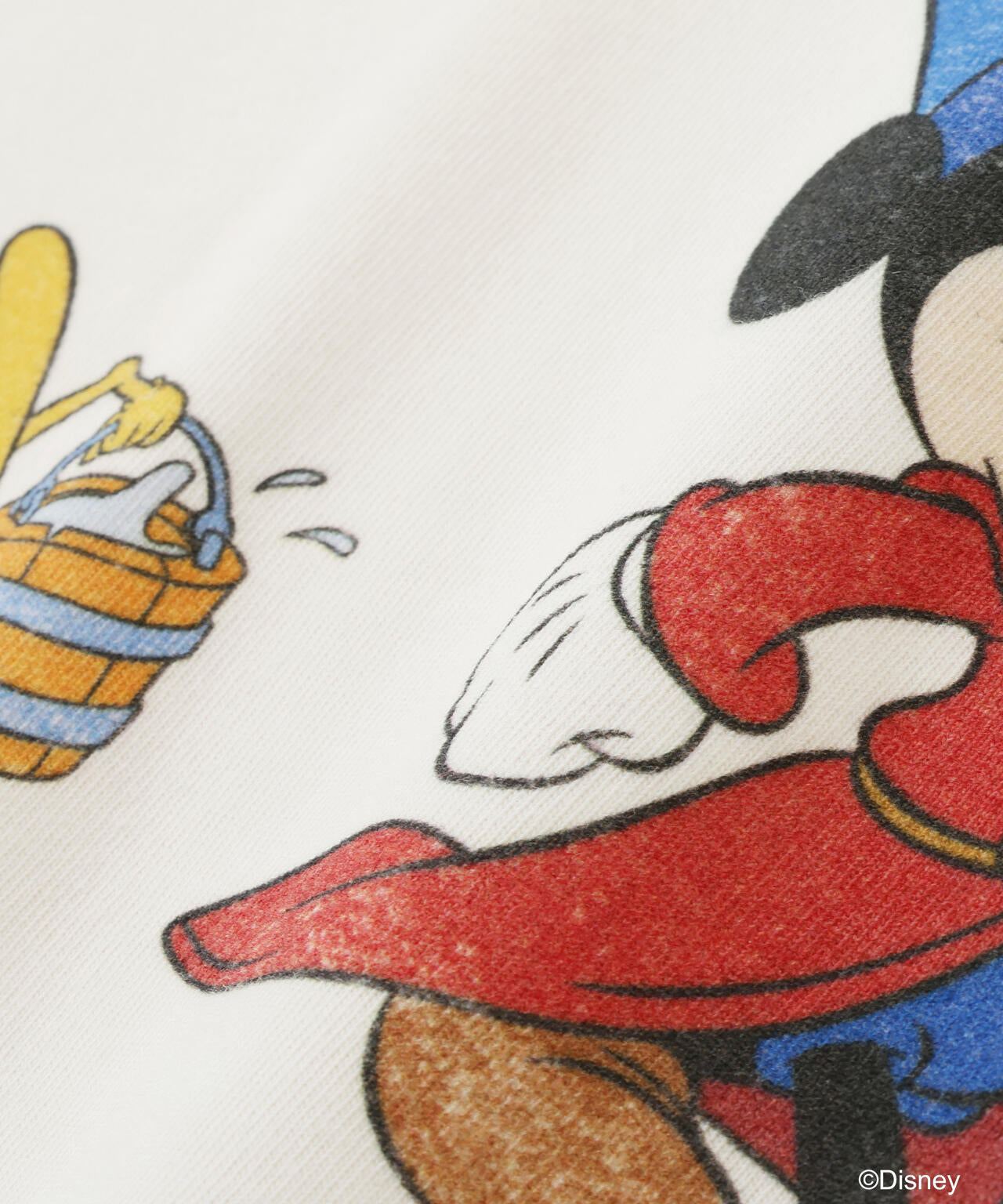 Disney Collection》FANTASIA / MICKEY MOUSE / L-BROOM T-SHIRT
