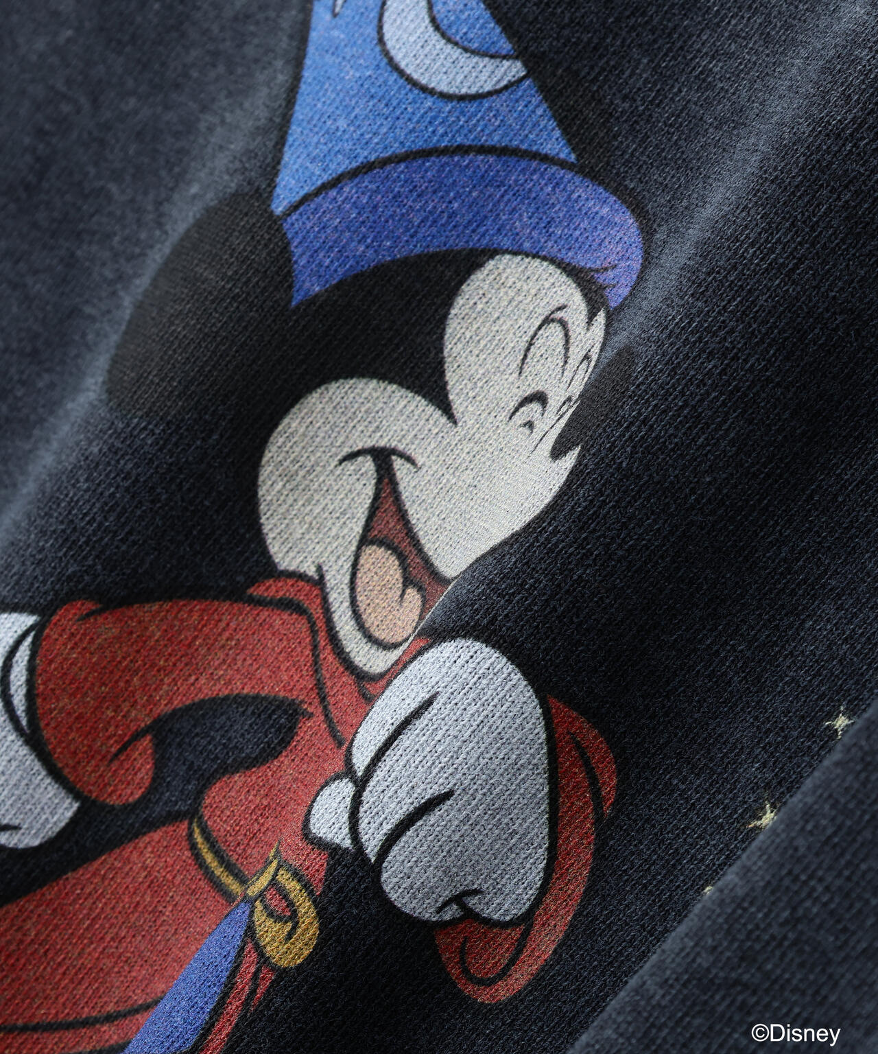 Disney Collection》FANTASIA / MICKEY MOUSE / L-BROOM T-SHIRT