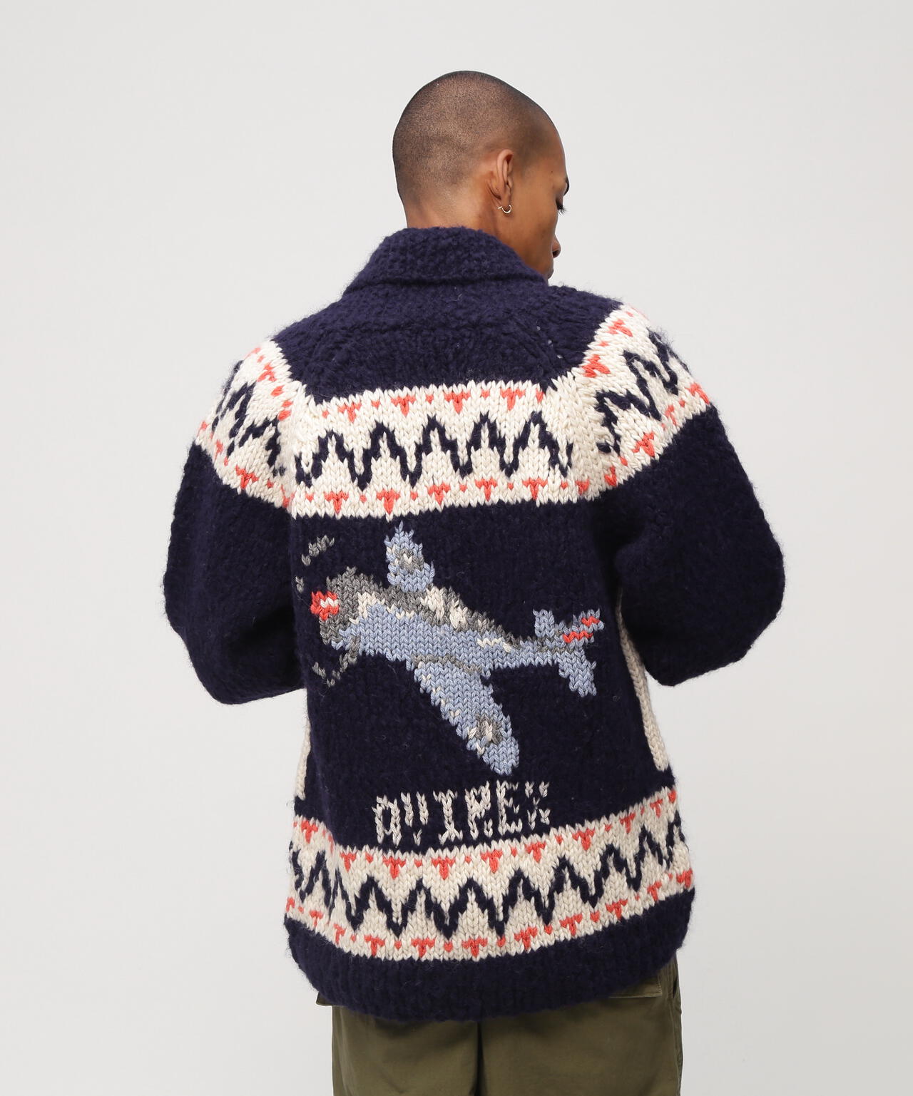 動物 HAND MADE ALPACA COWCHIN ”ICON OF FLYINGS” | AVIREX