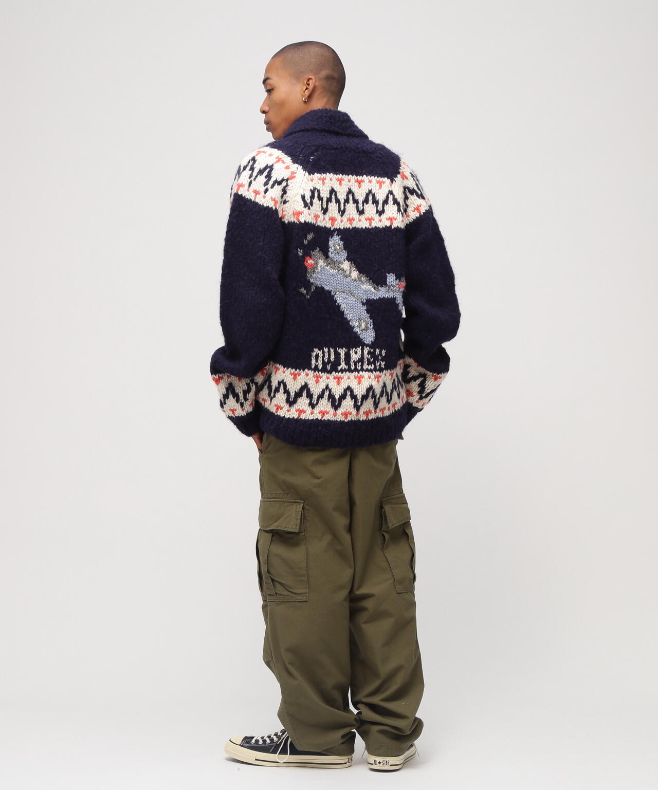 HAND MADE ALPACA COWICHAN ”ICON OF FLYINGS” | AVIREX