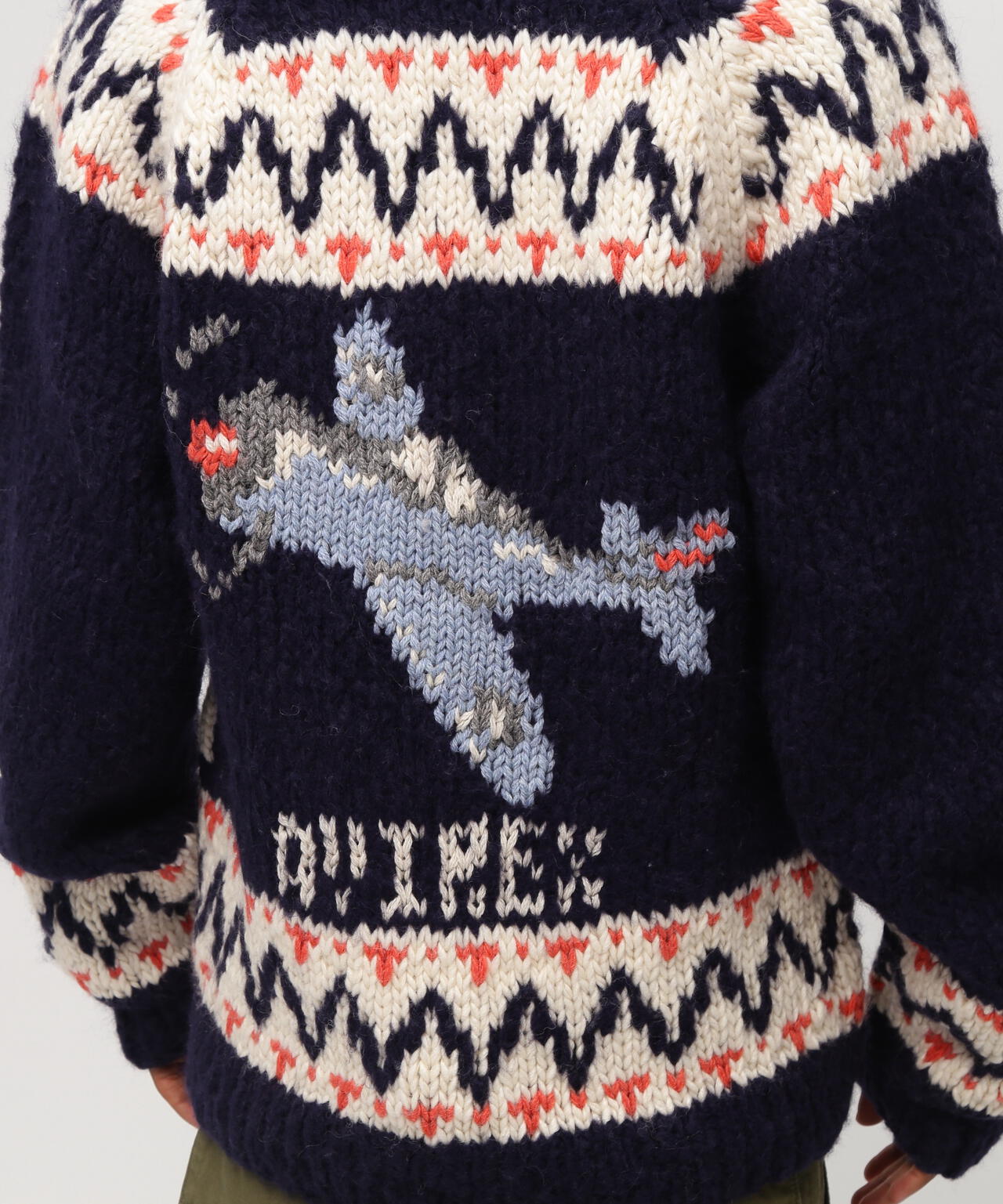 HAND MADE ALPACA COWICHAN ”ICON OF FLYINGS” | AVIREX