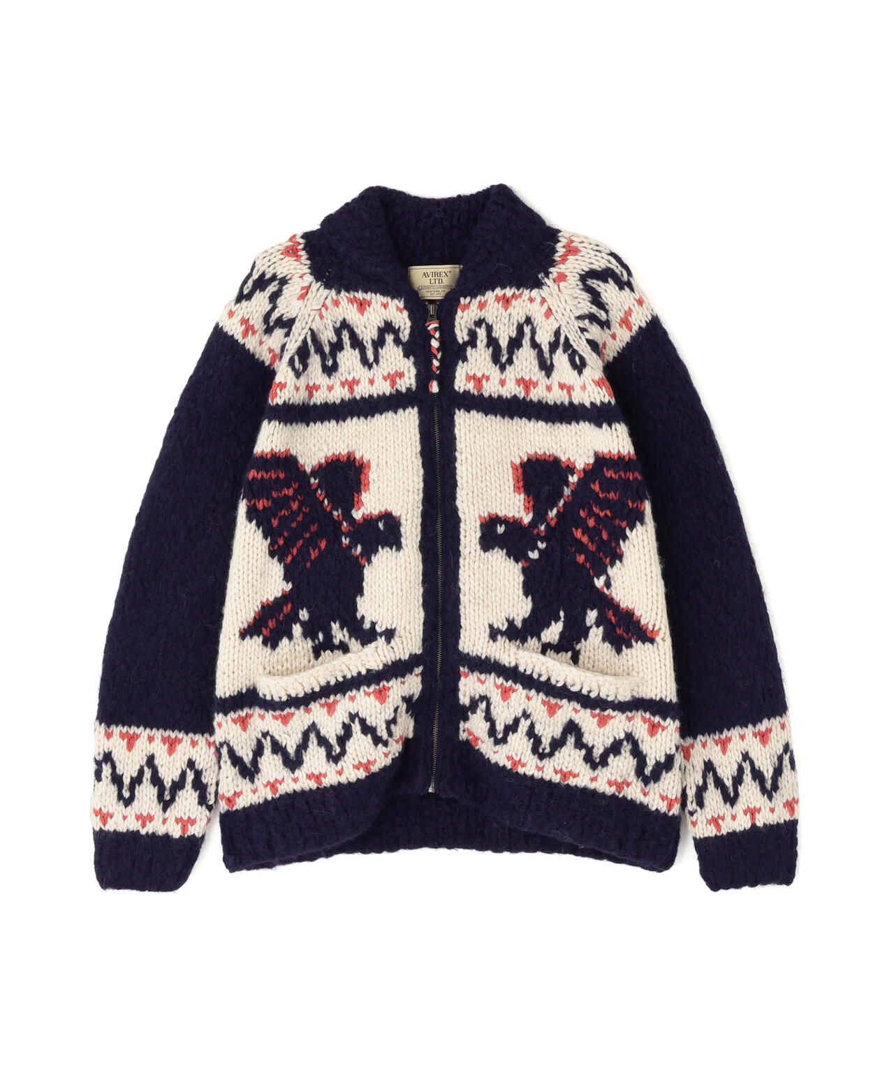 動物 HAND MADE ALPACA COWCHIN ”ICON OF FLYINGS” | AVIREX