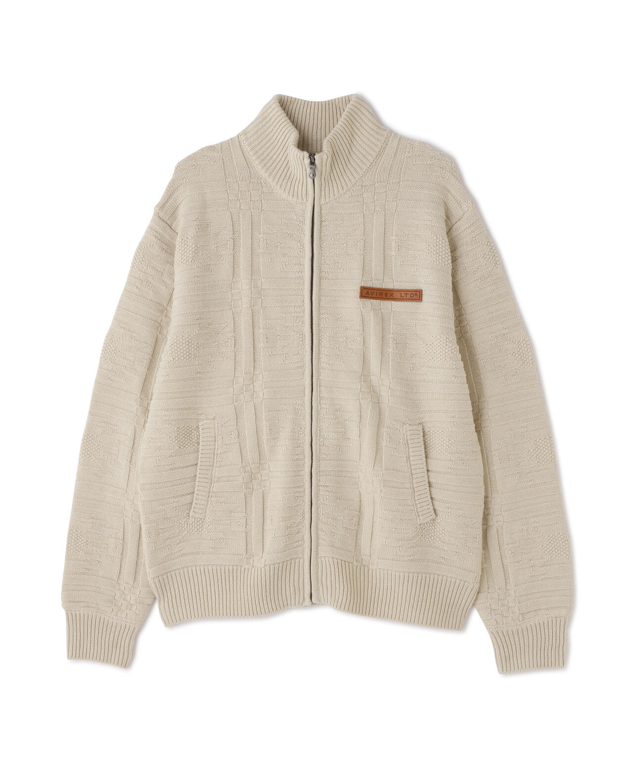 NATIVE JACQUARD STAND KNIT